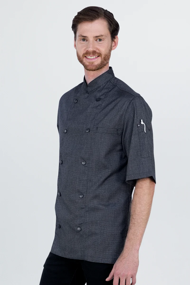 Aussie Chef New York Press Stud Jacket - XL