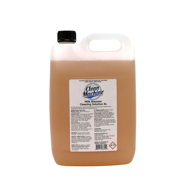 Clean Machine Milk Steamer Solution 5L