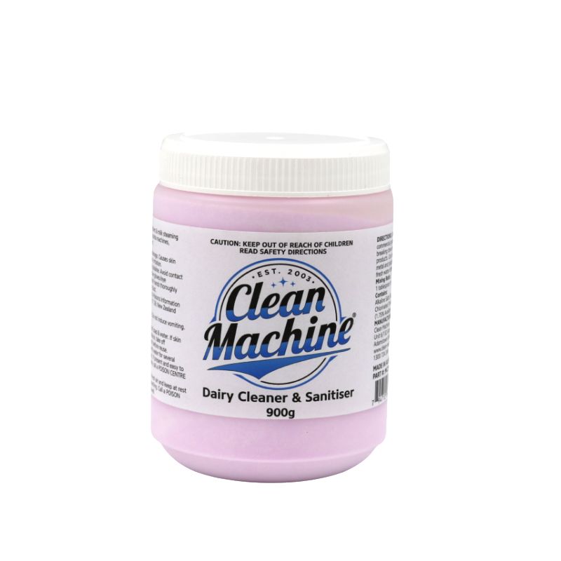 Clean Machine Dairy Cleaner & Sanitiser Powder 900g