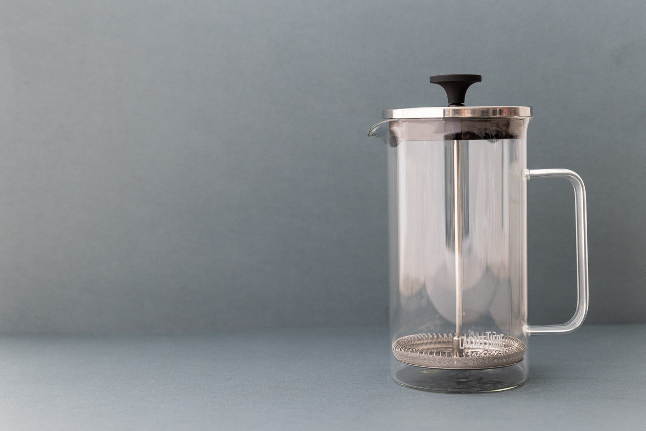 La Cafetière Glass Cafetière 8 Cup / 1L (Clear & Black)