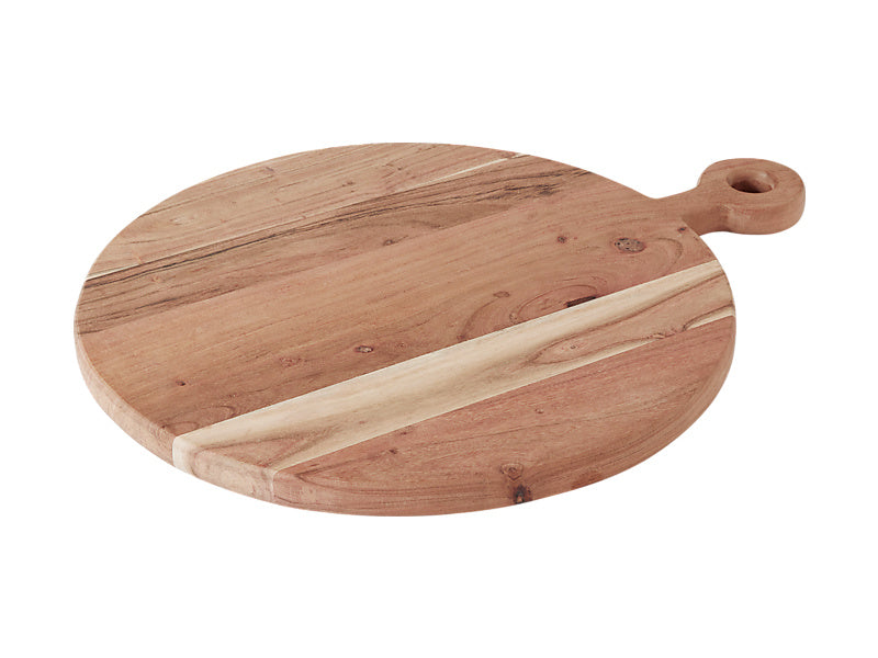 Maxwell & Williams Menara Round Serving Paddle Wood 58 x 46cm