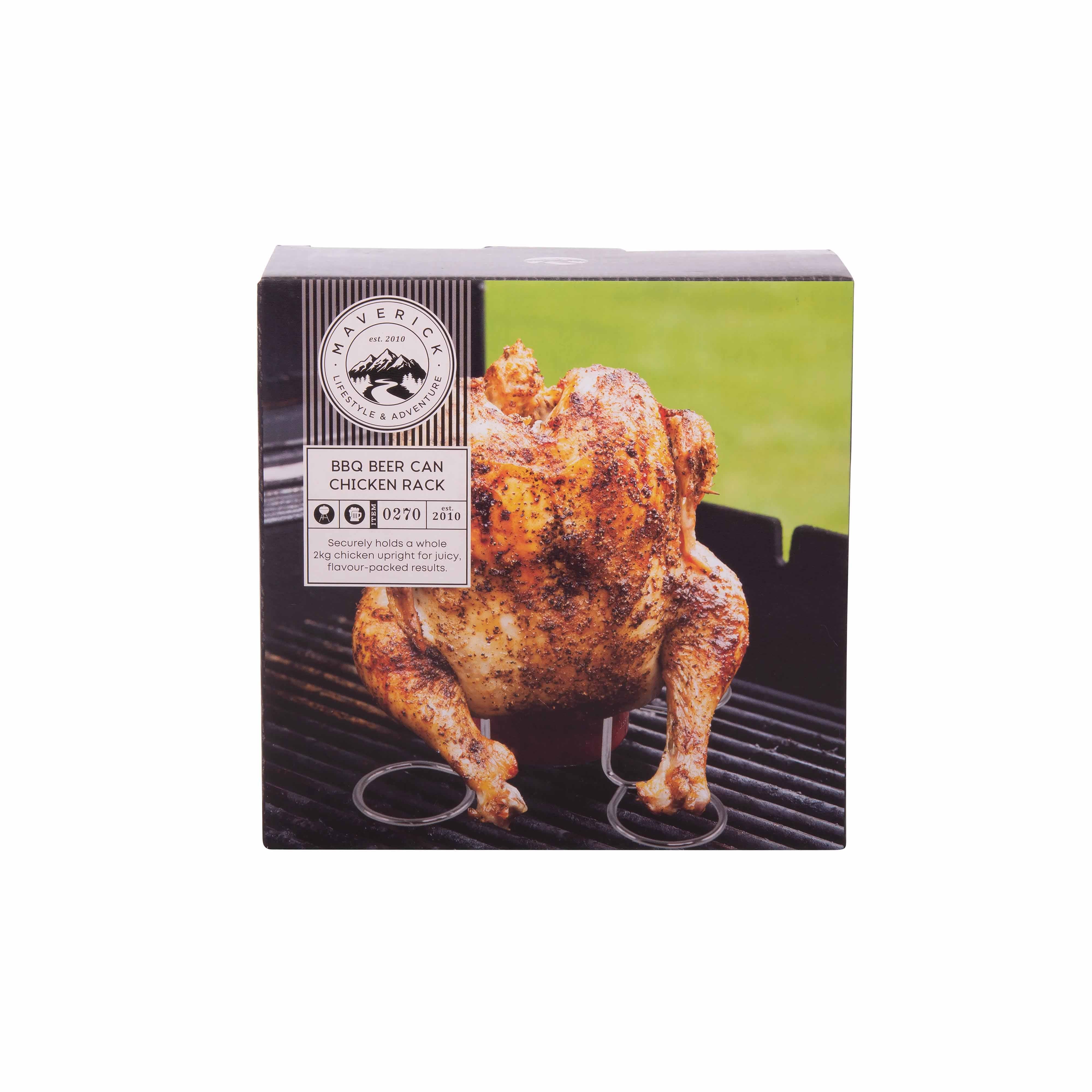 Maverick Beer Can BBQ Chicken Rack