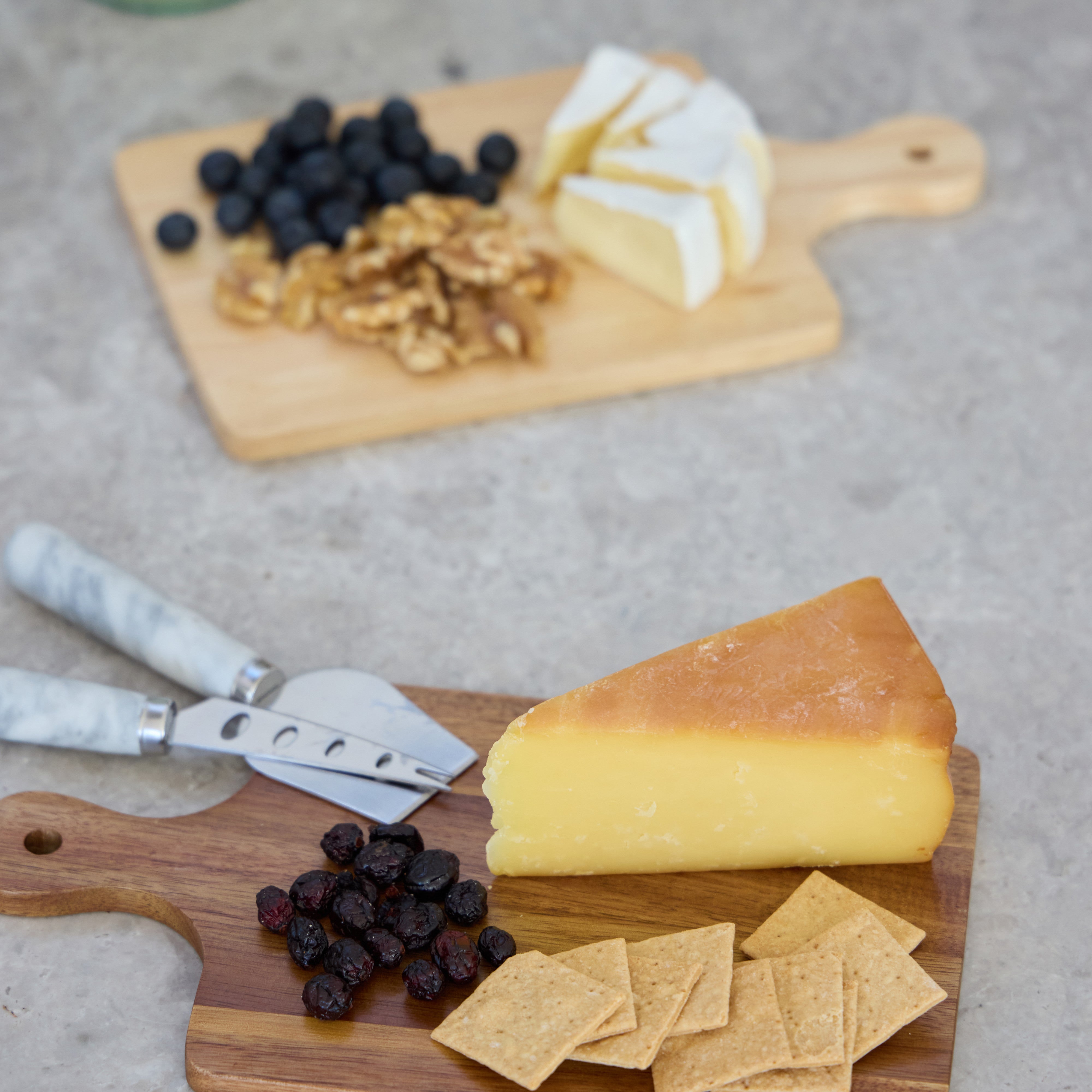 Davis & Waddell Cantina Acacia & Rubber Wood Rectangular Serving Board 2 Piece Assorted