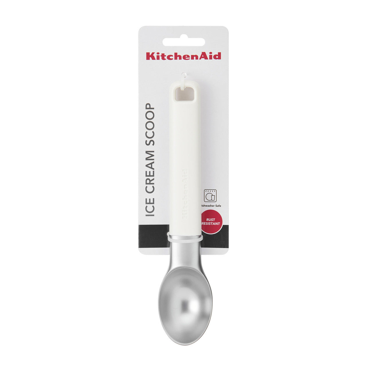KitchenAid Ice Cream Scoop 21cm (Porcelain White)