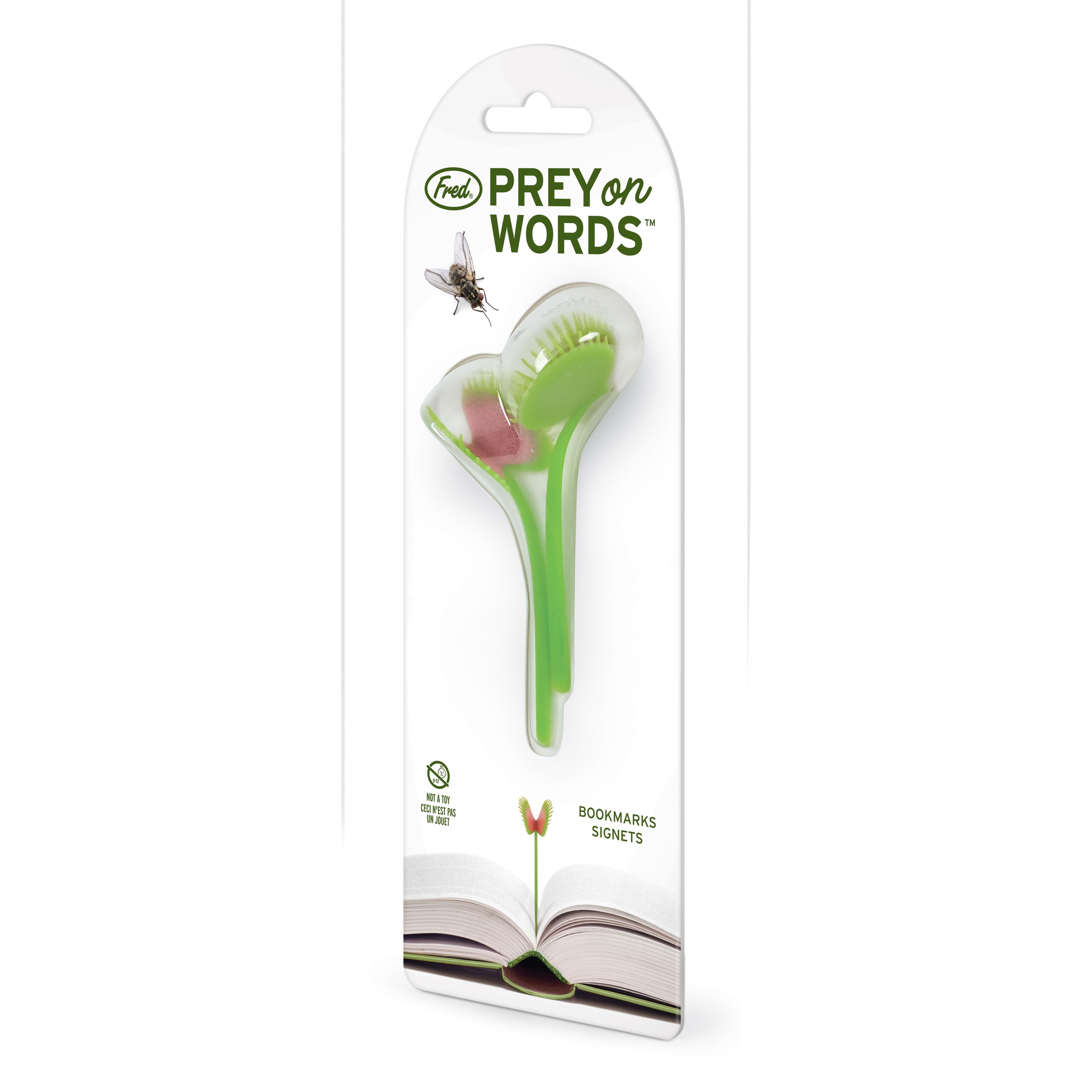 Fred Prey on Words Bookmarks 2 Piece Set Multi-Coloured