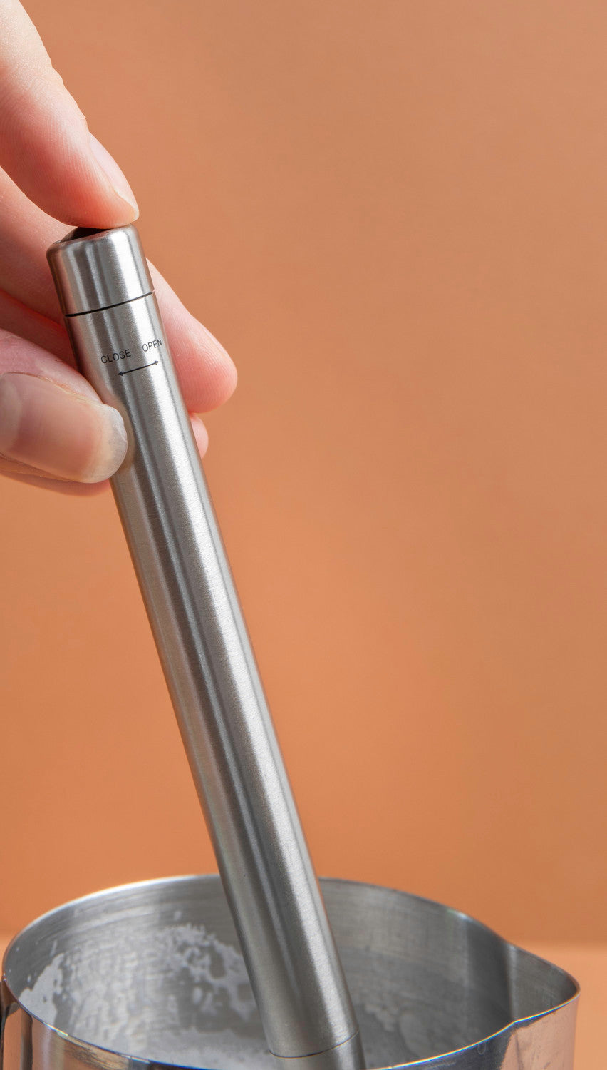 La Cafetière Stainless Steel Handheld Coffee Frother