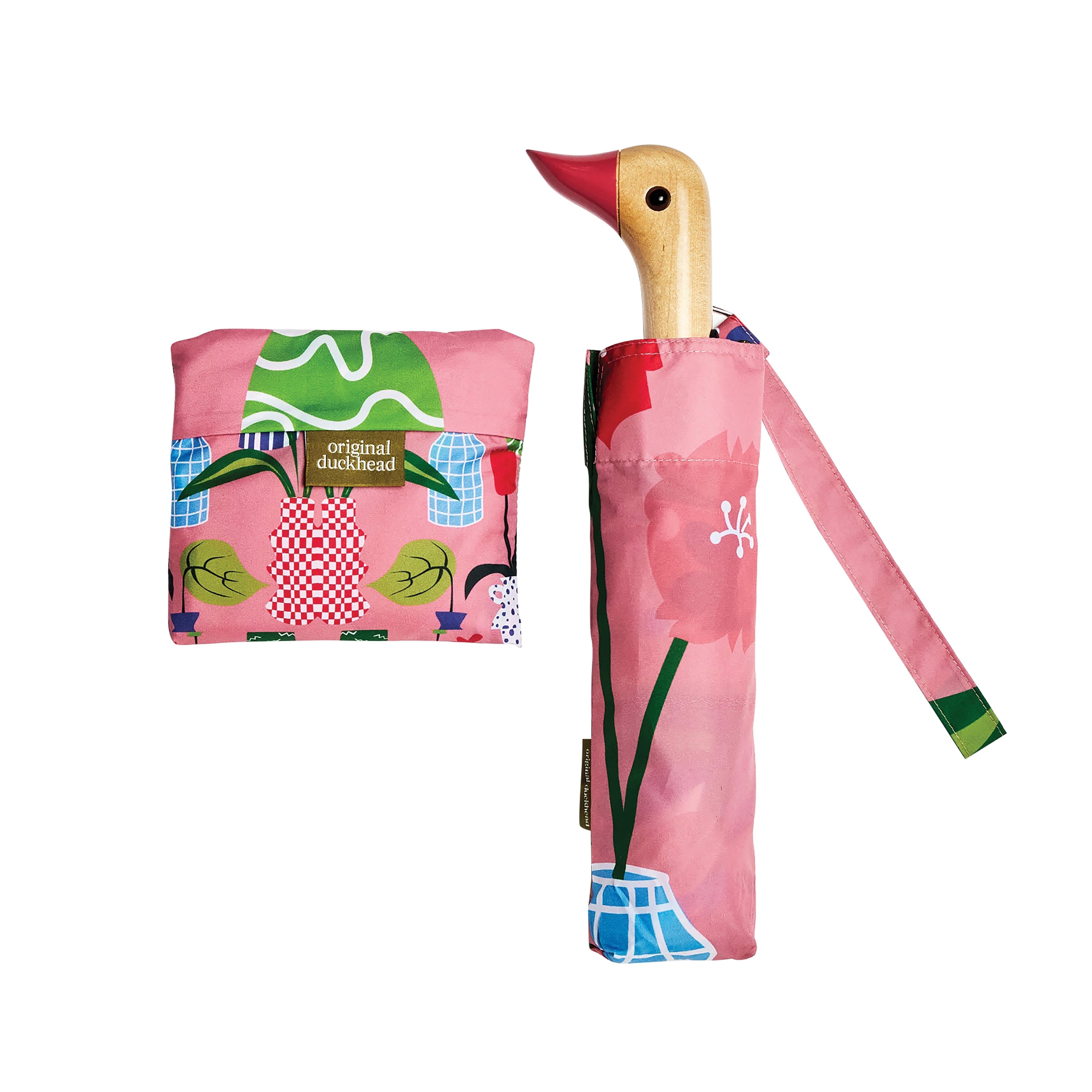 Original Duckhead Duck Umbrella Compact Vases Multi-Coloured