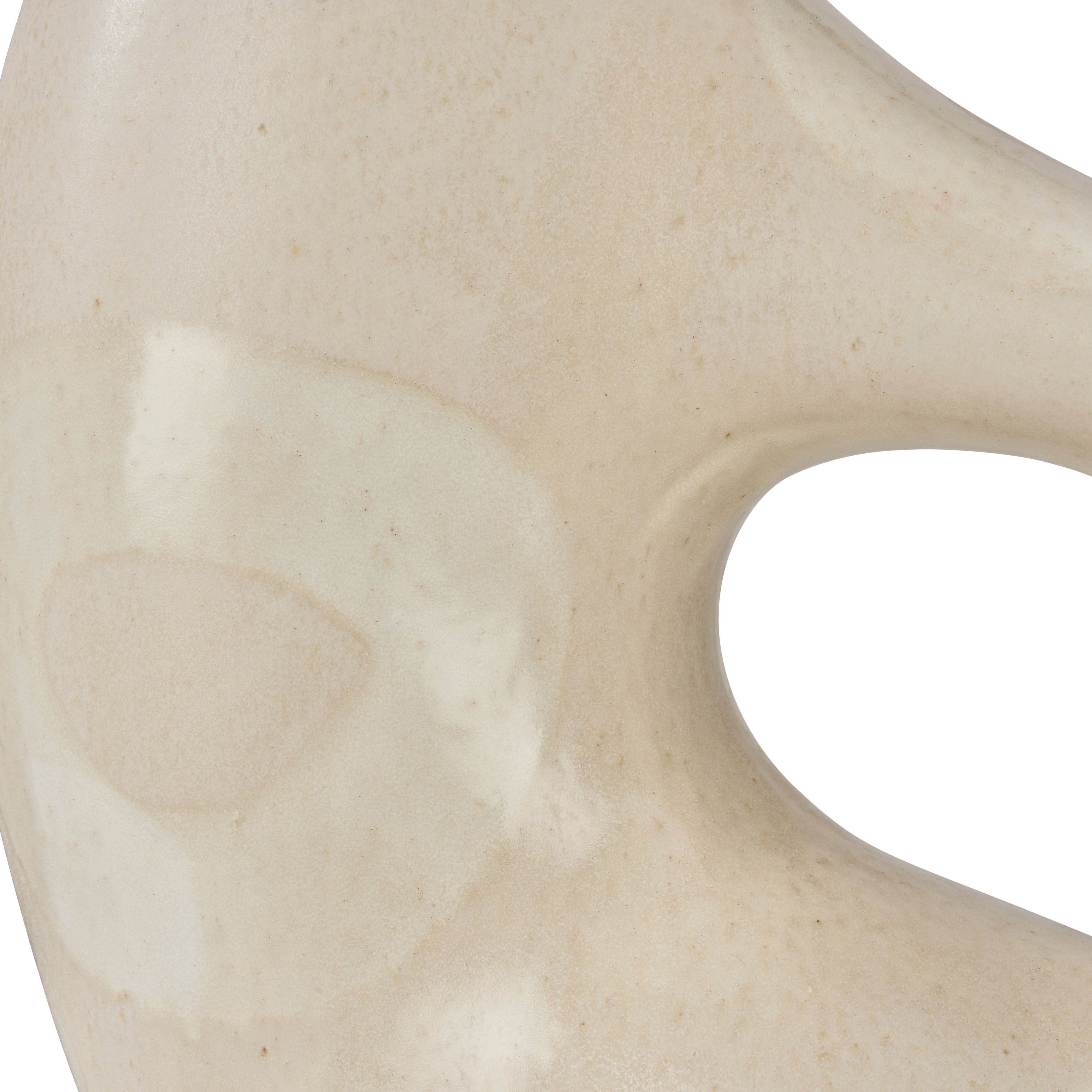 Amalfi Alva Sculpture Cream Hand Painted