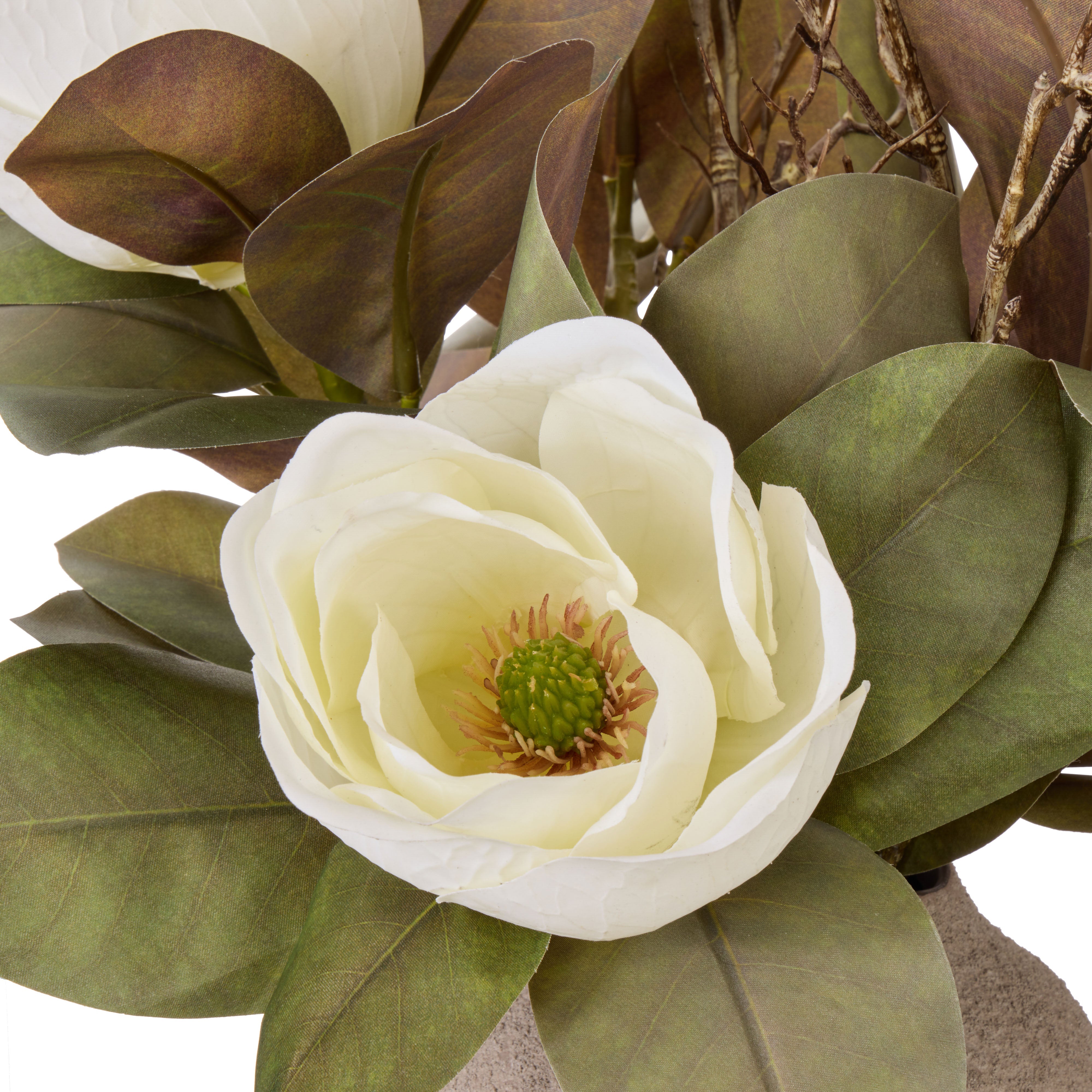Rogue Magnolia Twig - Elsie White & Green 69cm