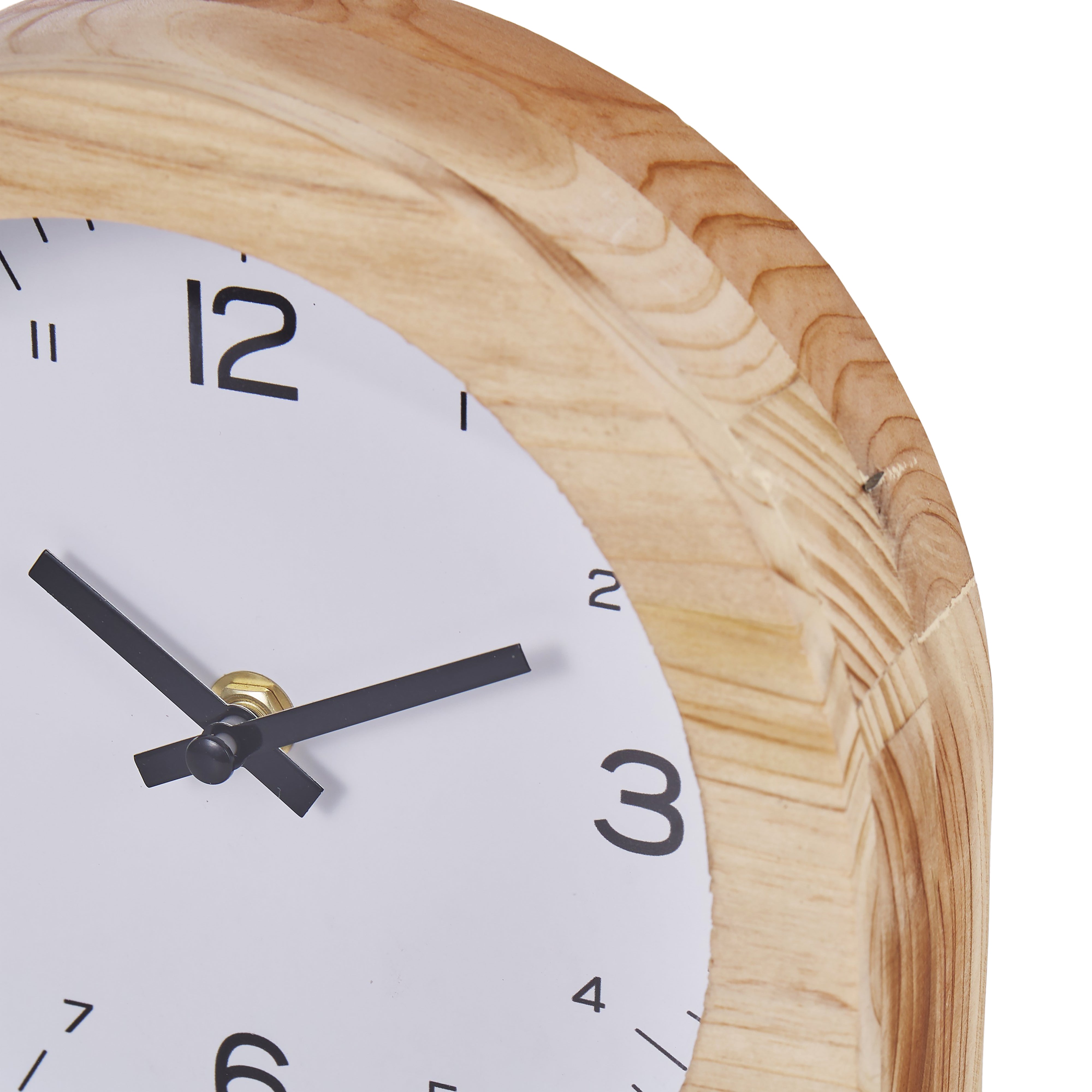 Amalfi Kasai Wooden Table Clock Natural