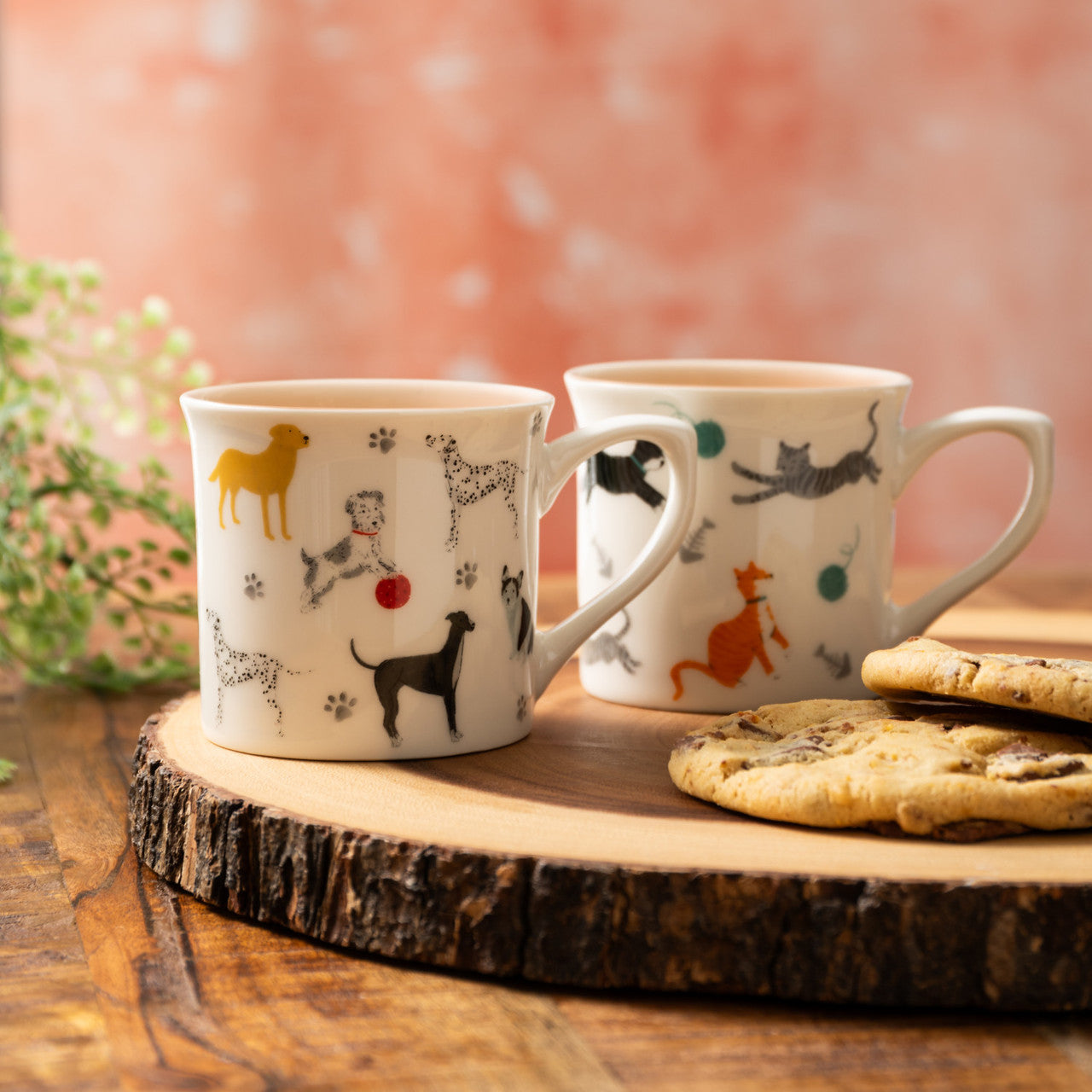 Mikasa Fine Bone China Fluted Mug 300ml (Dog)