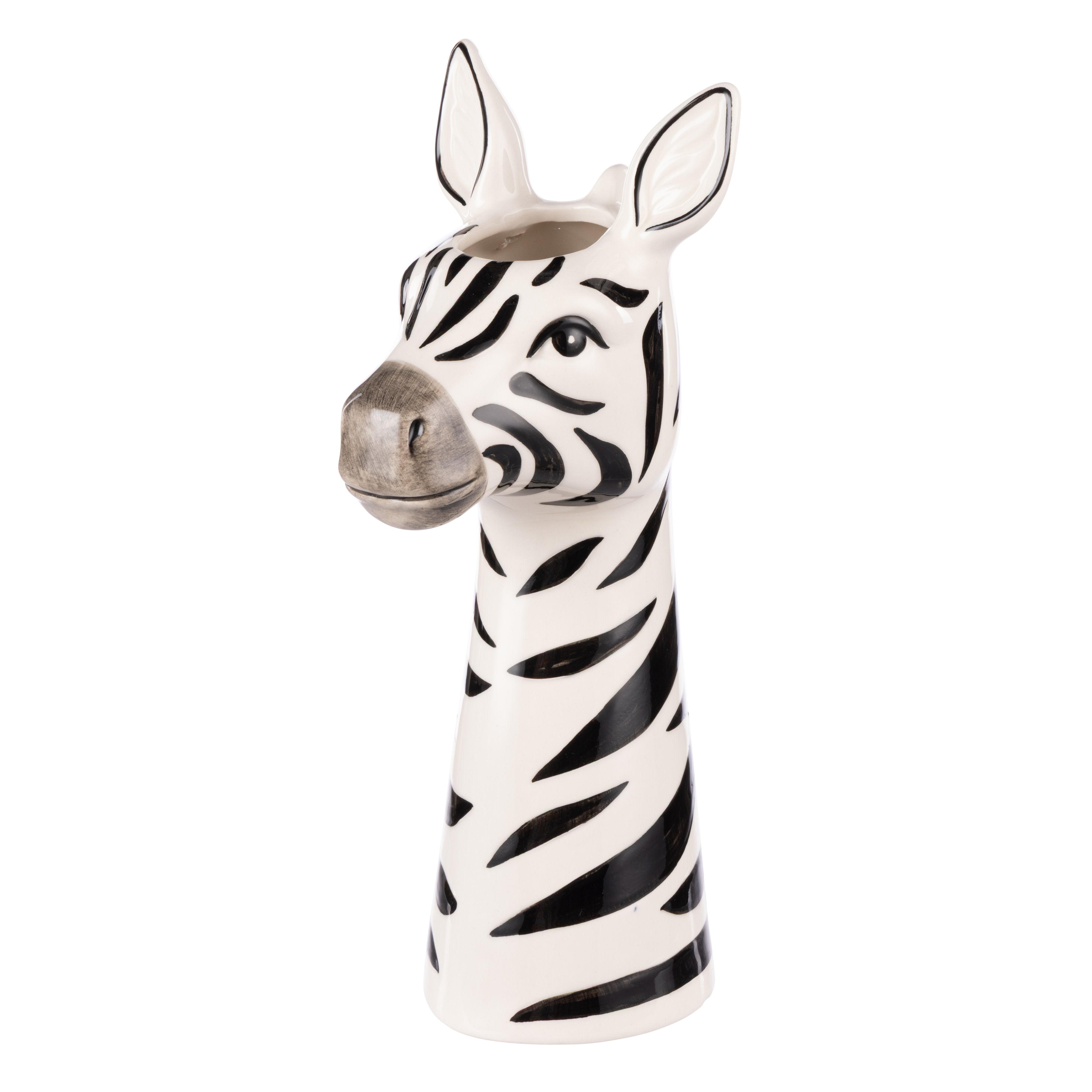 Emporium Zippy Zebra Vase Multi-Coloured