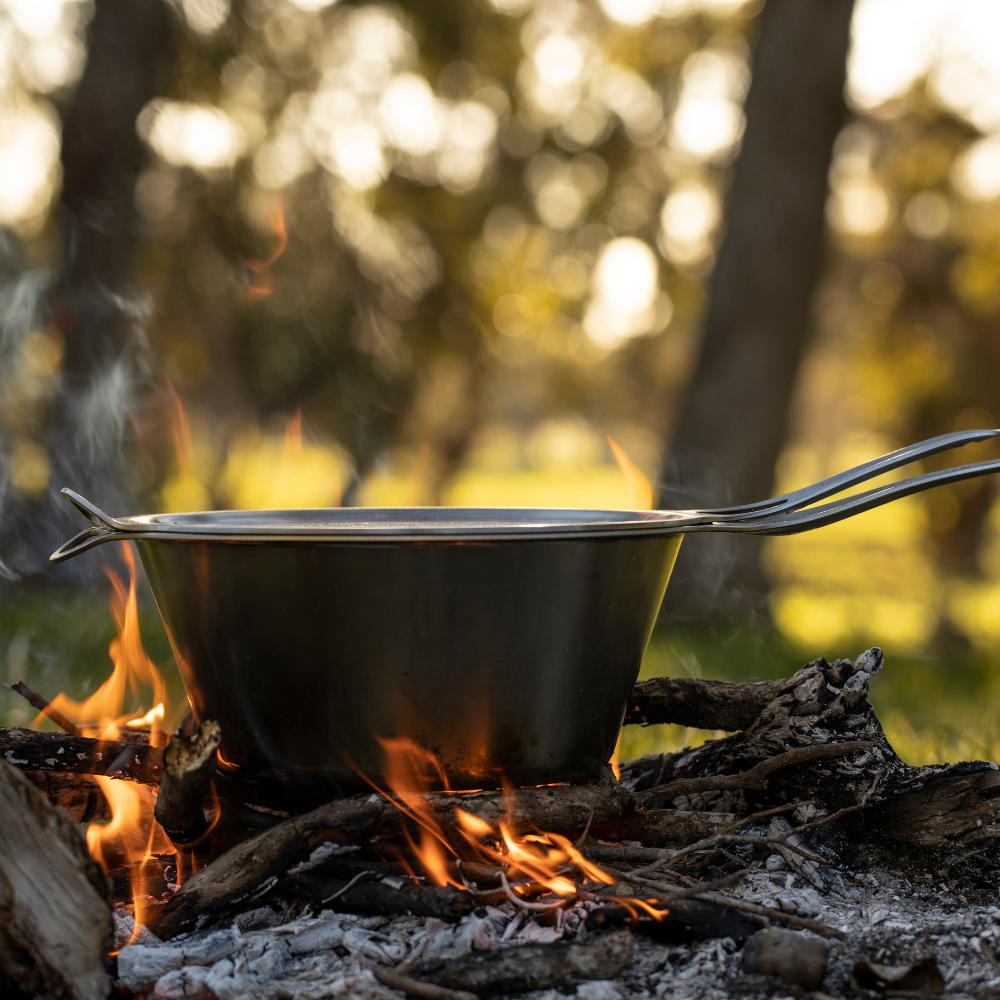 Solidteknics nöni Stainless Steel Saucepan & 27cm Skillet Lid Set 4.5L