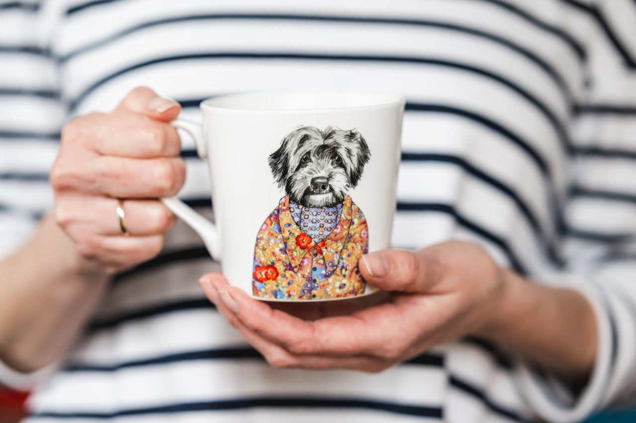 Mikasa x Tipperleyhill Fine China Mug 380ml (Cockapoo)