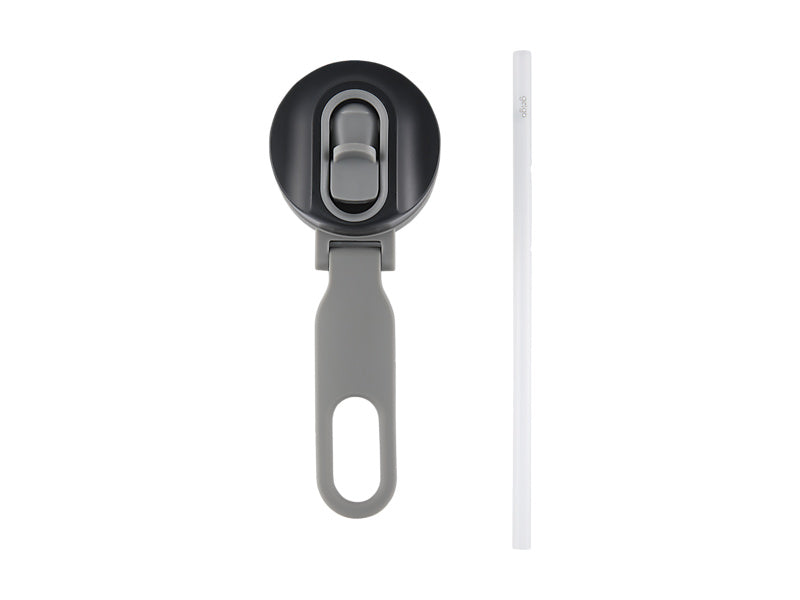 Maxwell & Williams getgo Sip Lid with Straw Black