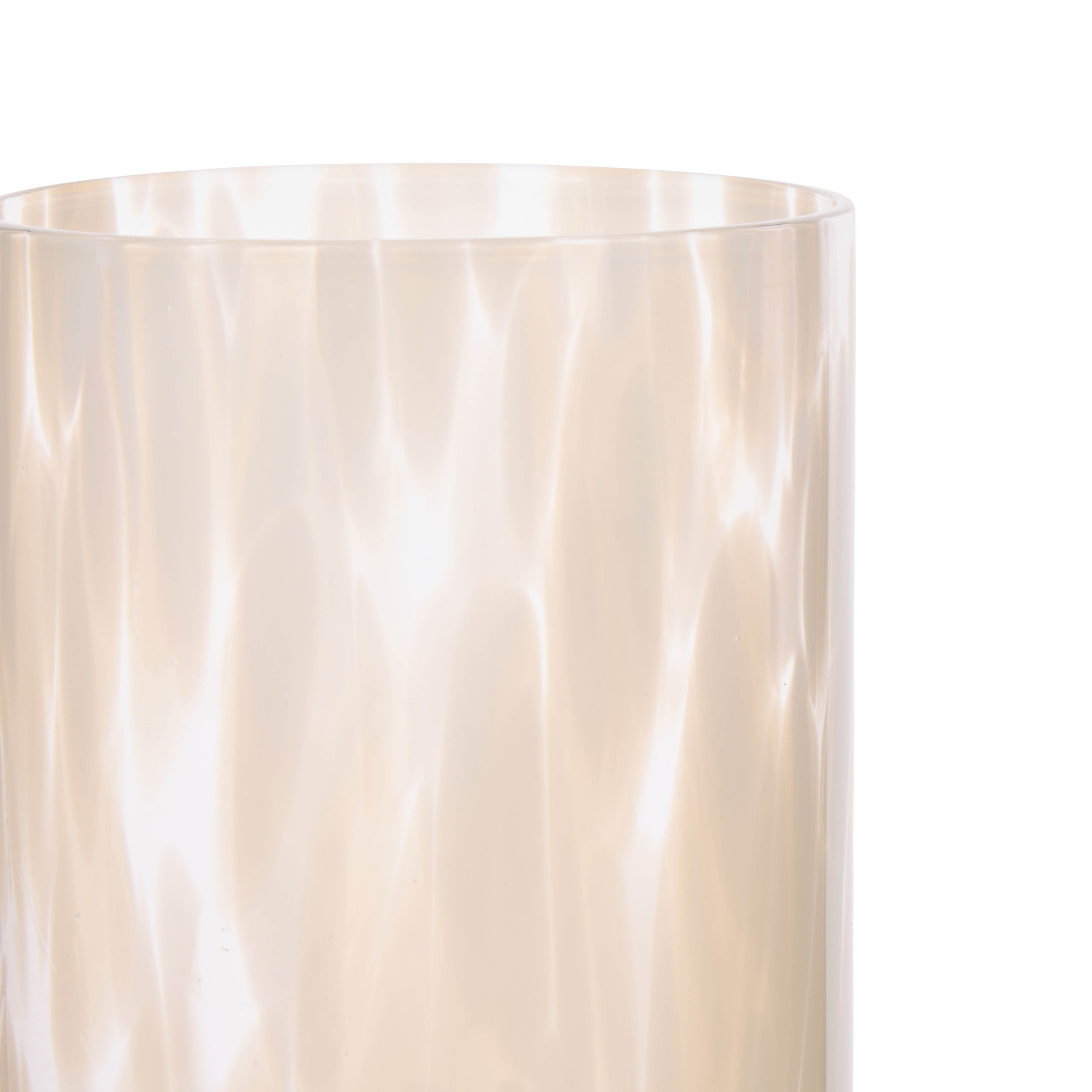 Davis & Waddell Calani Tumbler 4 Piece Set 7.5x7.5x14cm Ecru