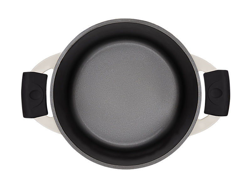 Maxwell & Williams Cast Lite Non-Stick Casserole 4.2L Cherry 24cm