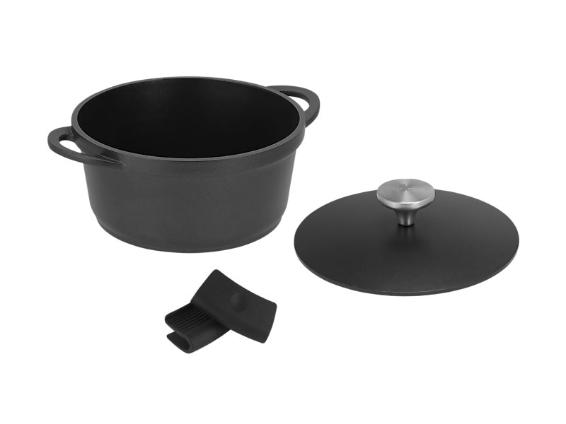 Maxwell & Williams Cast Lite Non-Stick Casserole 2.4L Cherry 20cm