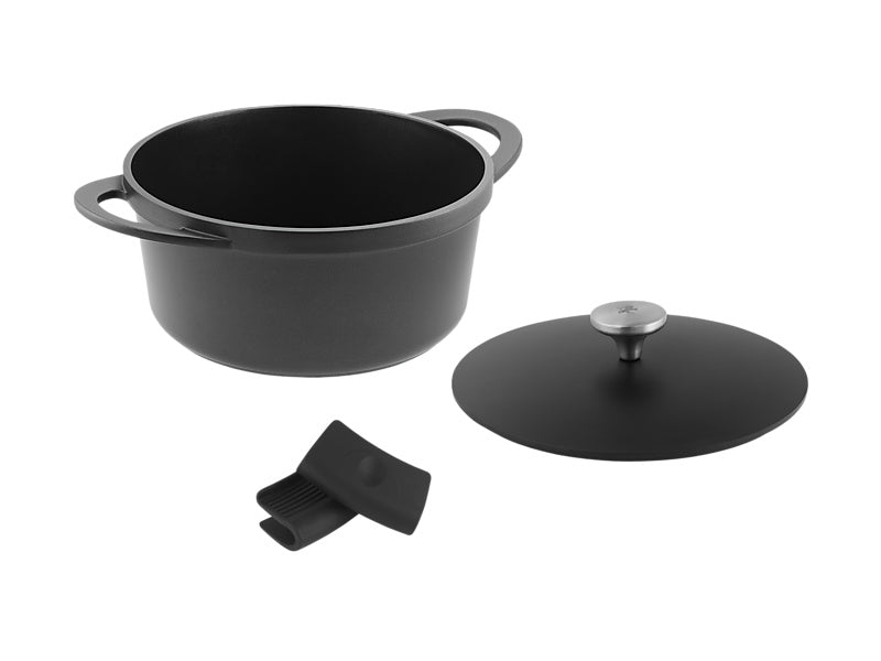 Maxwell & Williams Cast Lite Non-Stick Casserole 4.2L Cherry 24cm
