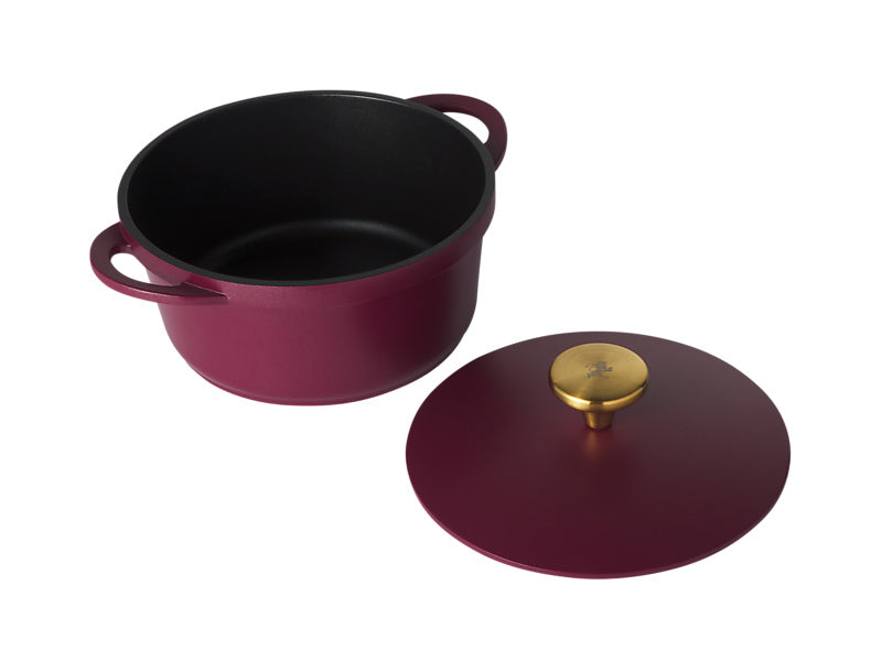 Maxwell & Williams Cast Lite Non-Stick Casserole 2.4L Black 20cm