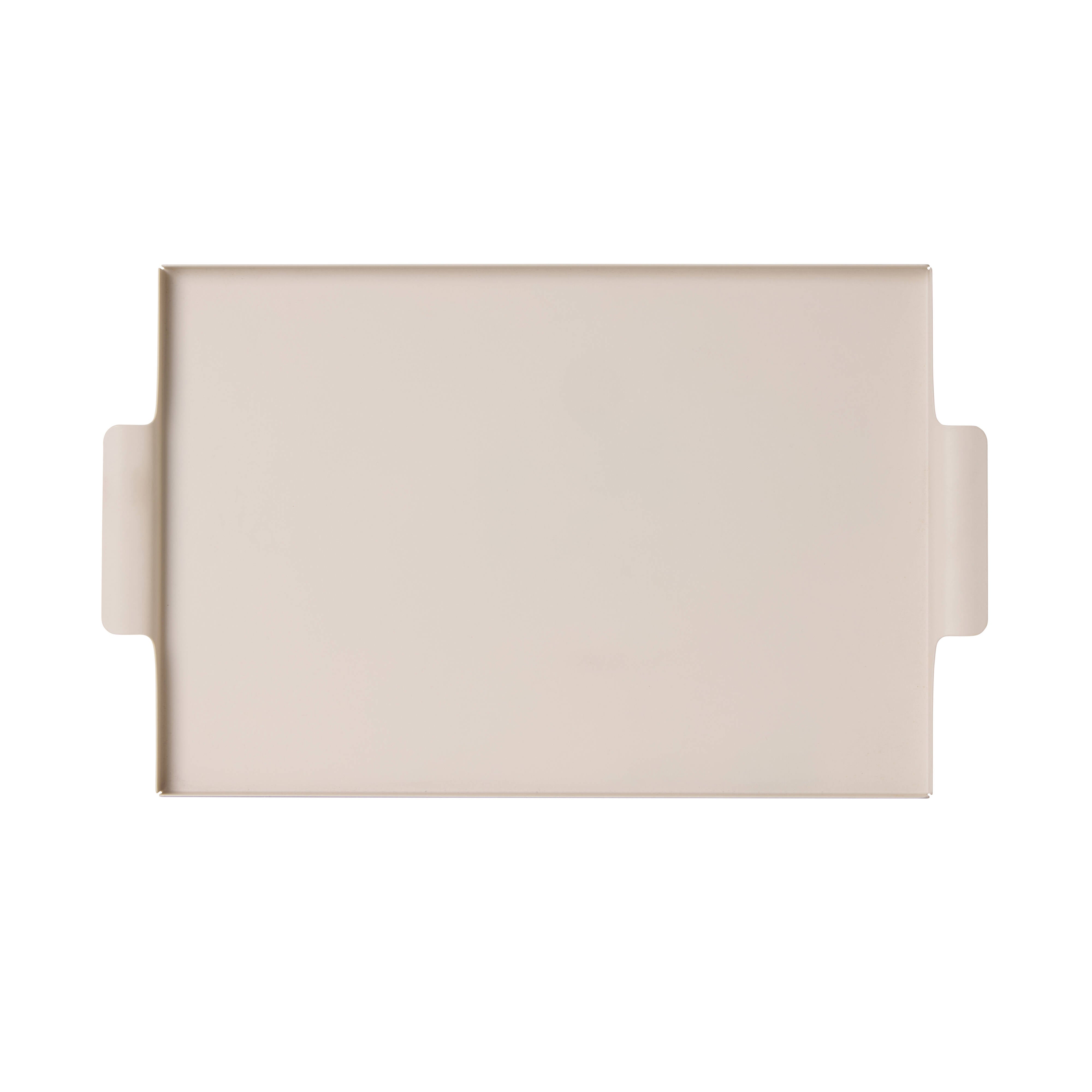 Leaf & Bean Serving Tray Cream