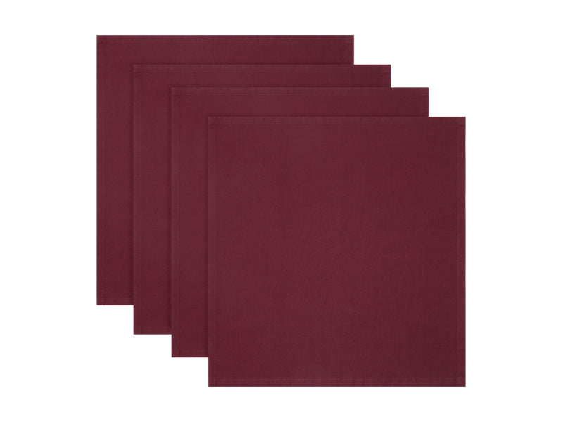 Maxwell & Williams Cotton Classics Cotton Napkin Latte 45 x 45cm 4 Piece