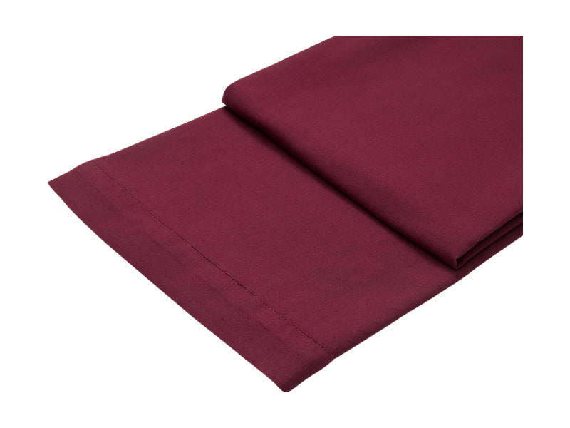 Maxwell & Williams Cotton Classics Rectangle Tablecloth Aubergine 300 x 150cm