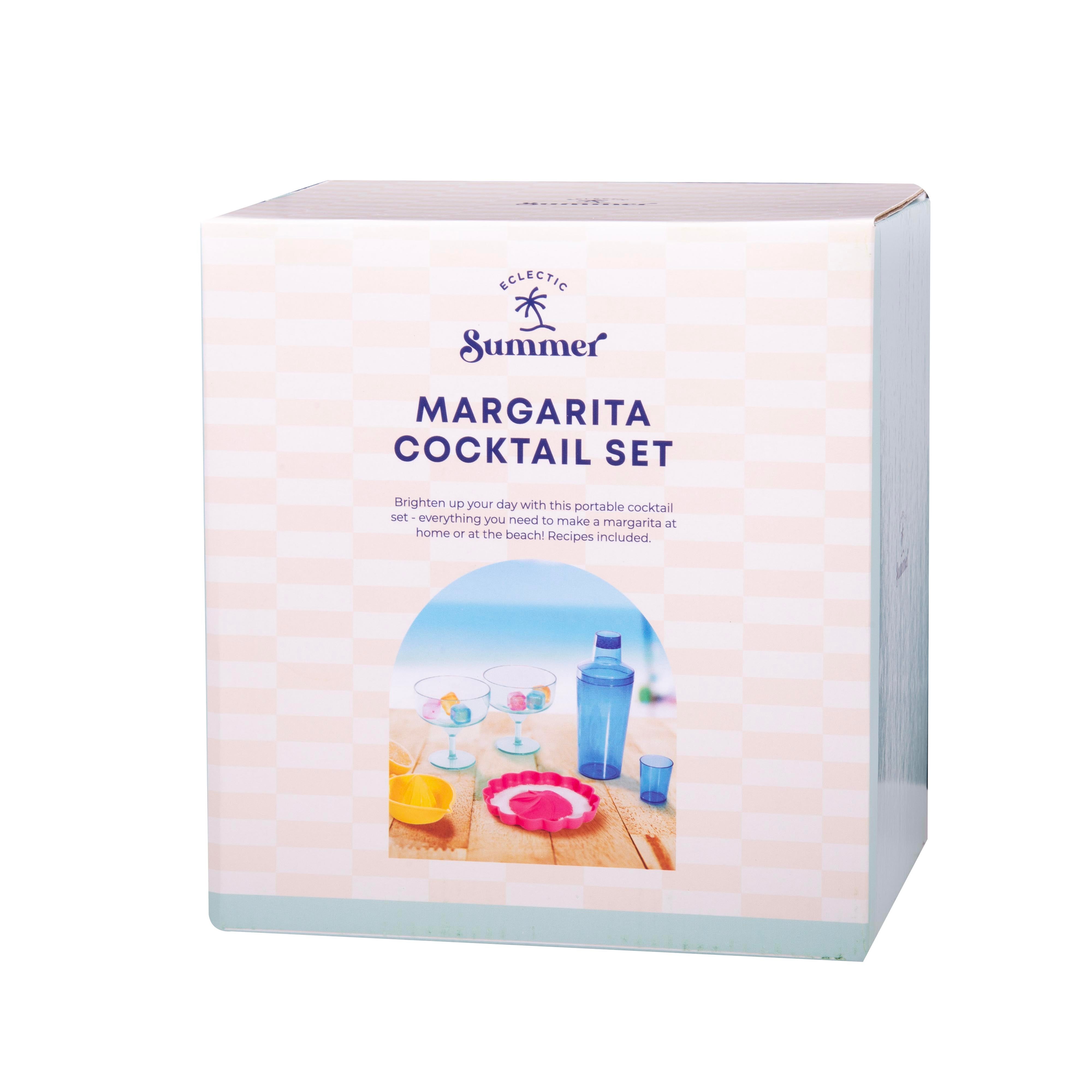 isGift Eclectic Summer Margarita Cocktail Set Multi-Coloured