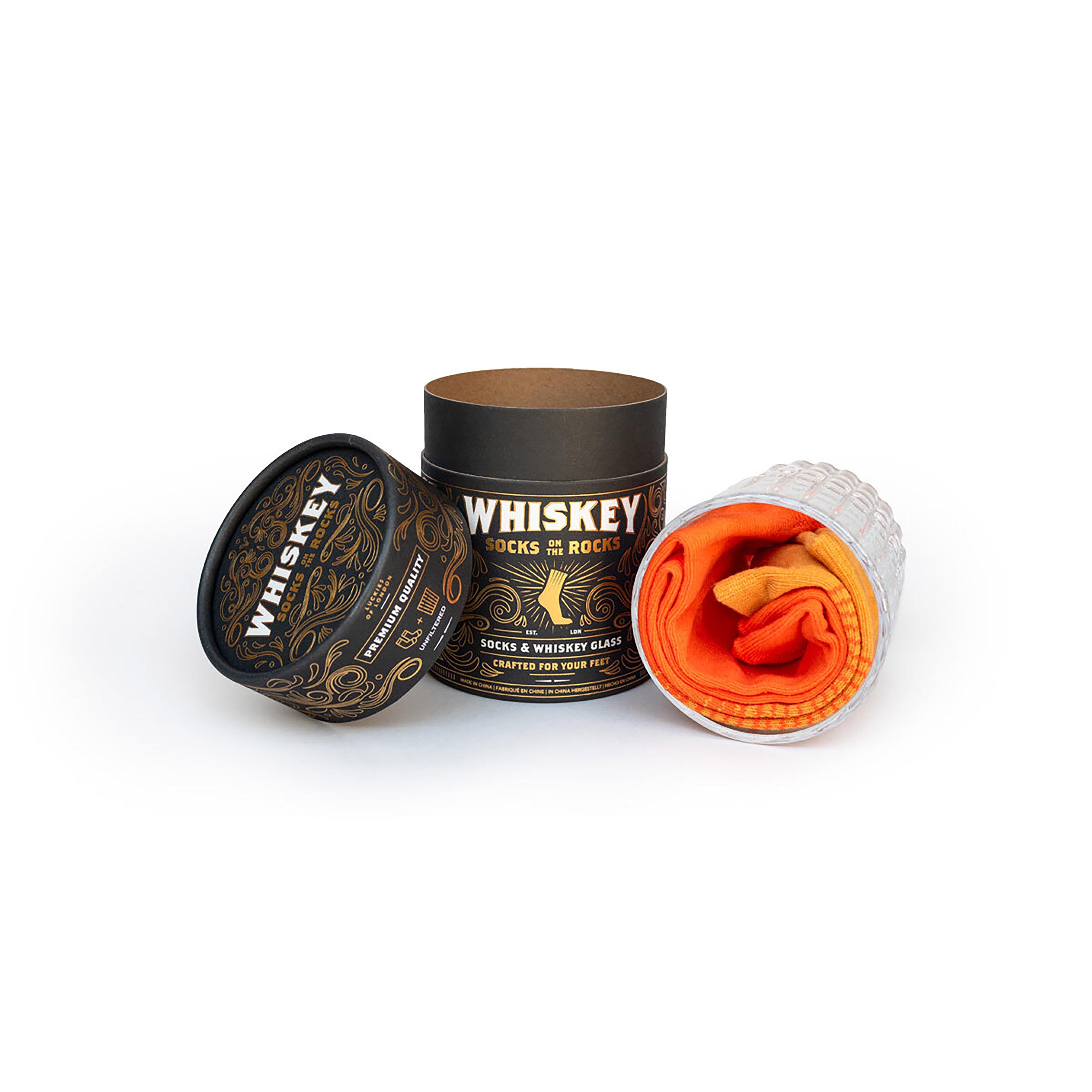 Luckies Whisky Socks on the Rocks