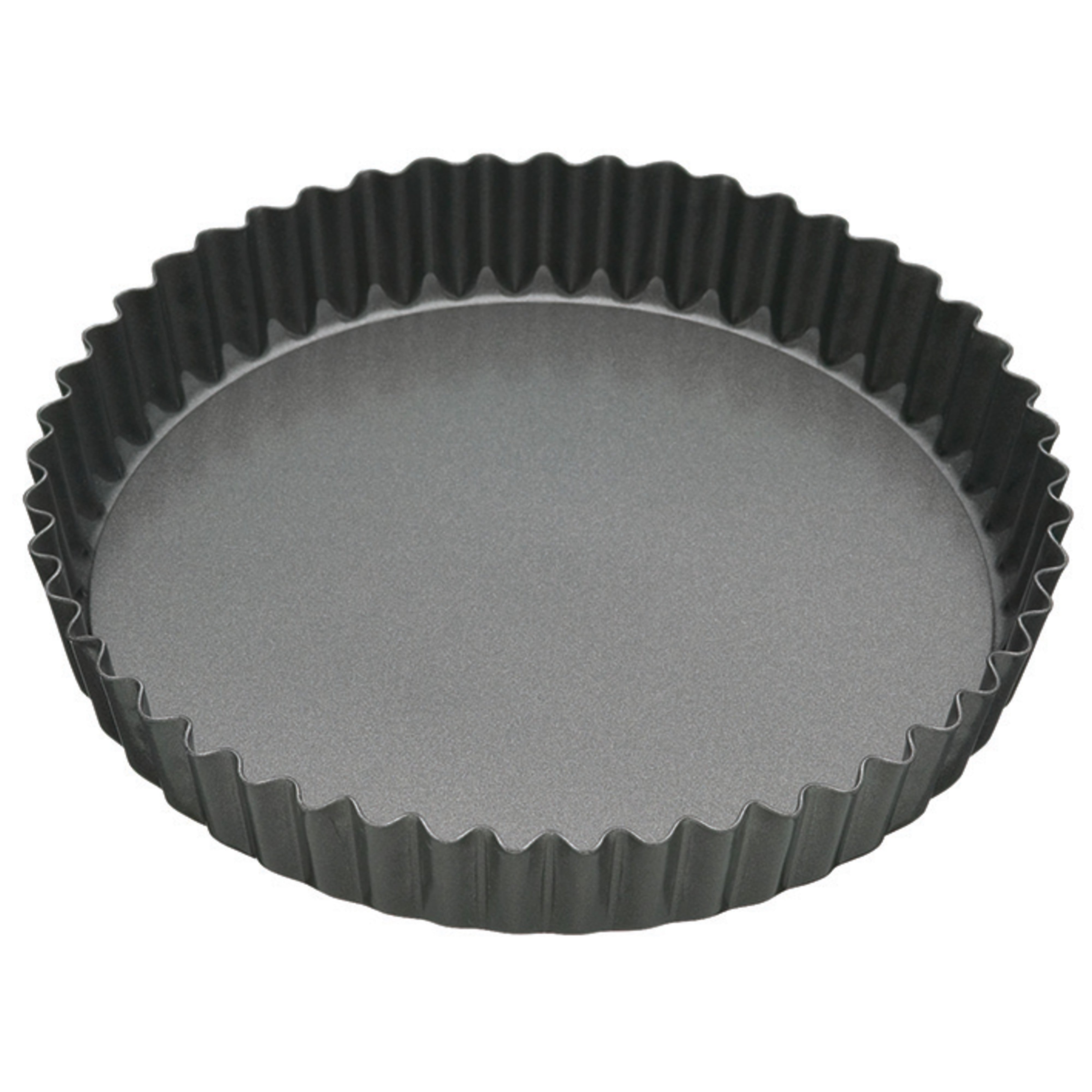 MasterPro Non-Stick Loose Base Round Flan & Quiche Tin 18cm
