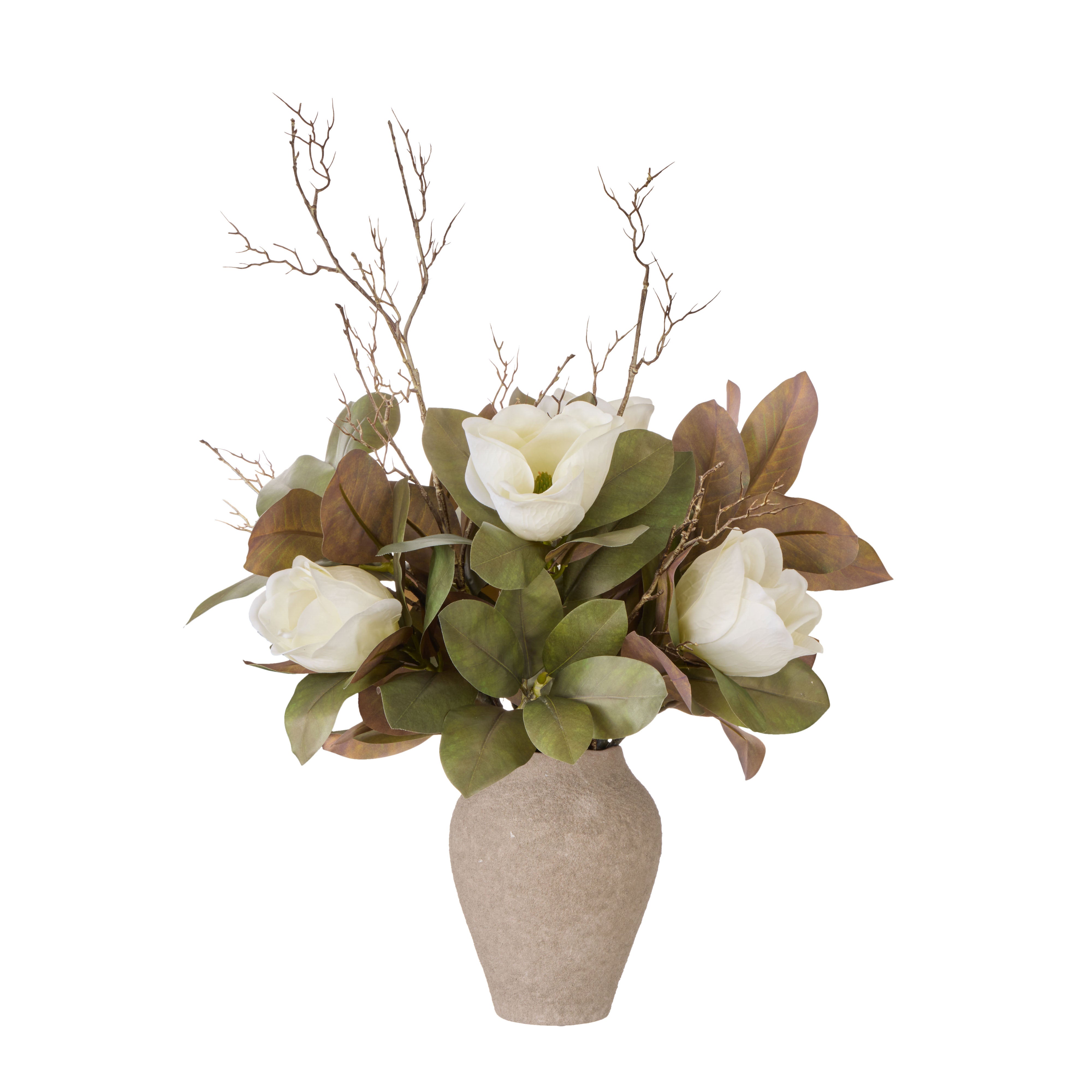Rogue Magnolia Twig - Elsie White & Green 85cm