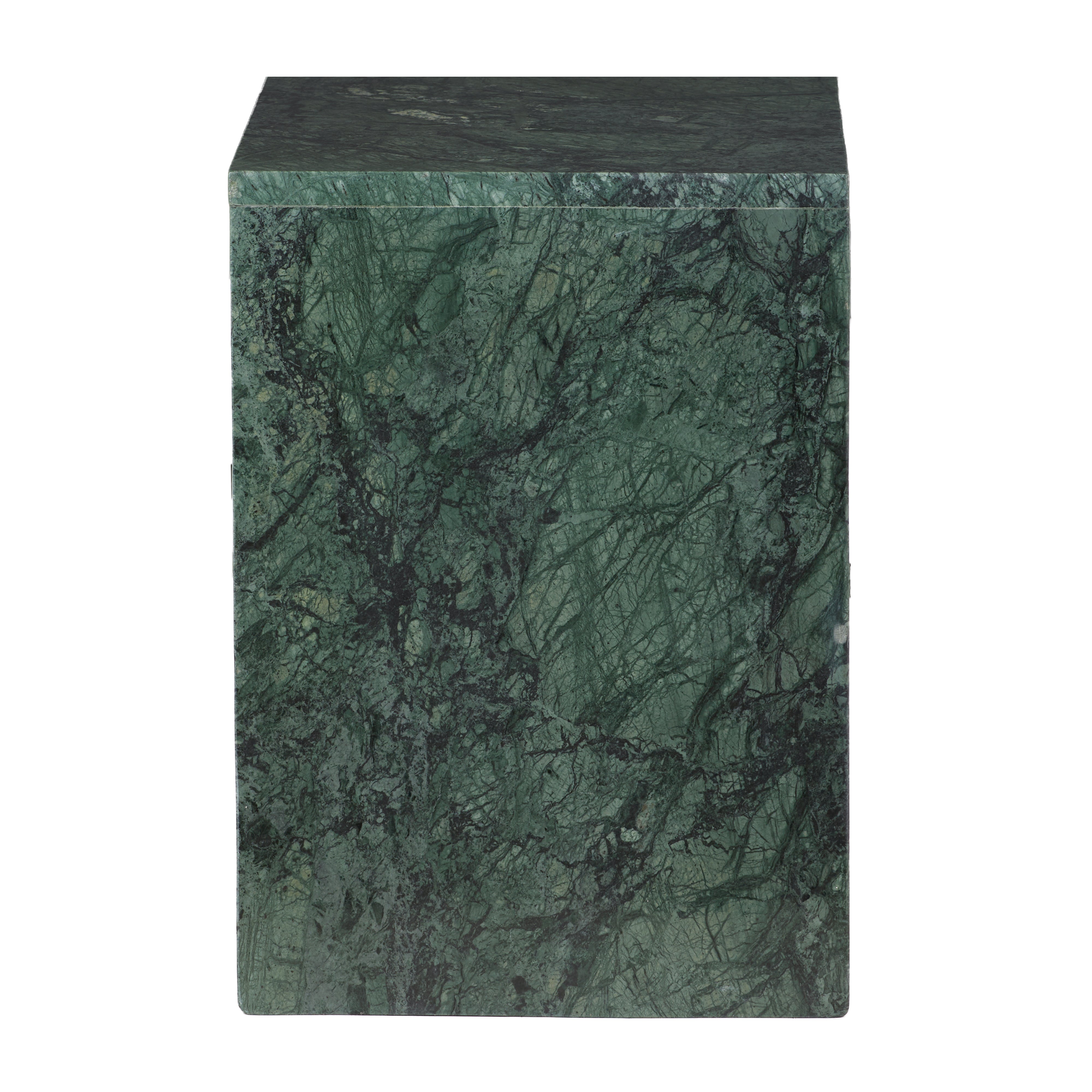 Amalfi Blaire Side Table Green & Walnut