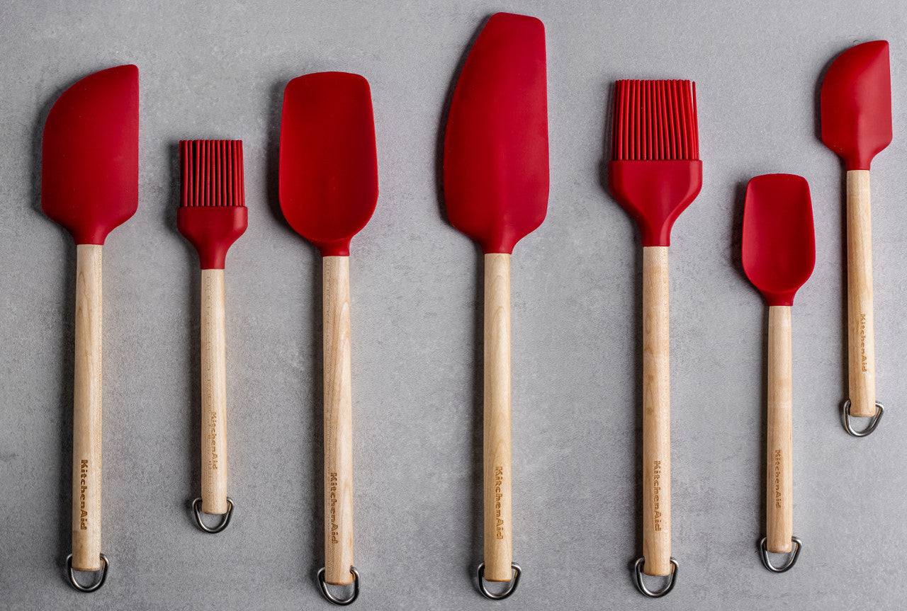 KitchenAid Birchwood Classic Mixer Spatula (Empire Red)