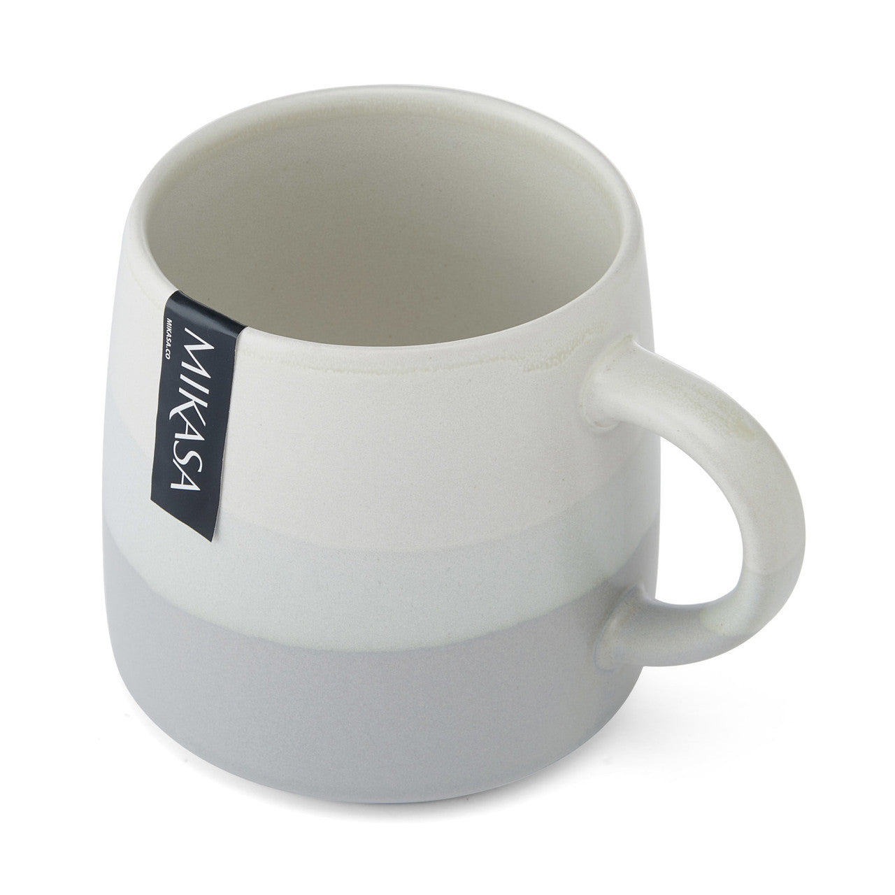 Mikasa Stoneware Mug 390ml (Grey Glaze)