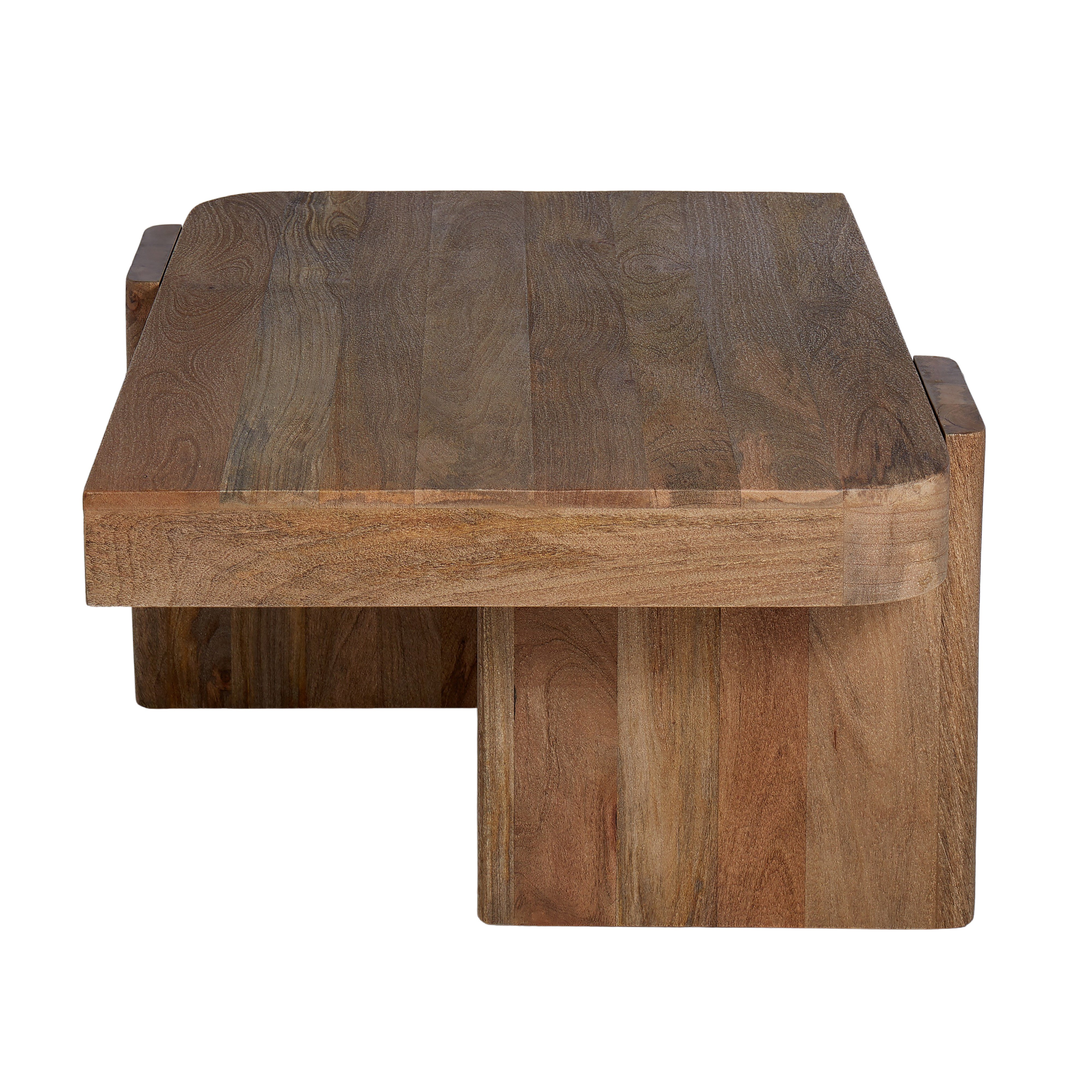 Grand Designs Wooden Block Coffee Table