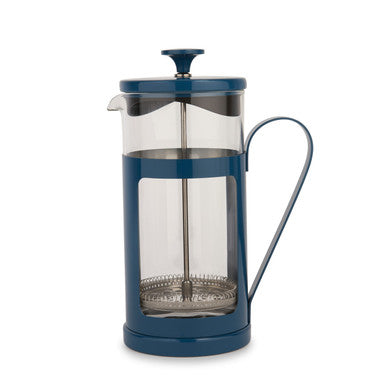 La Cafetière Monaco Stainless Steel Cafetière 8 Cup / 1L (Navy Blue)
