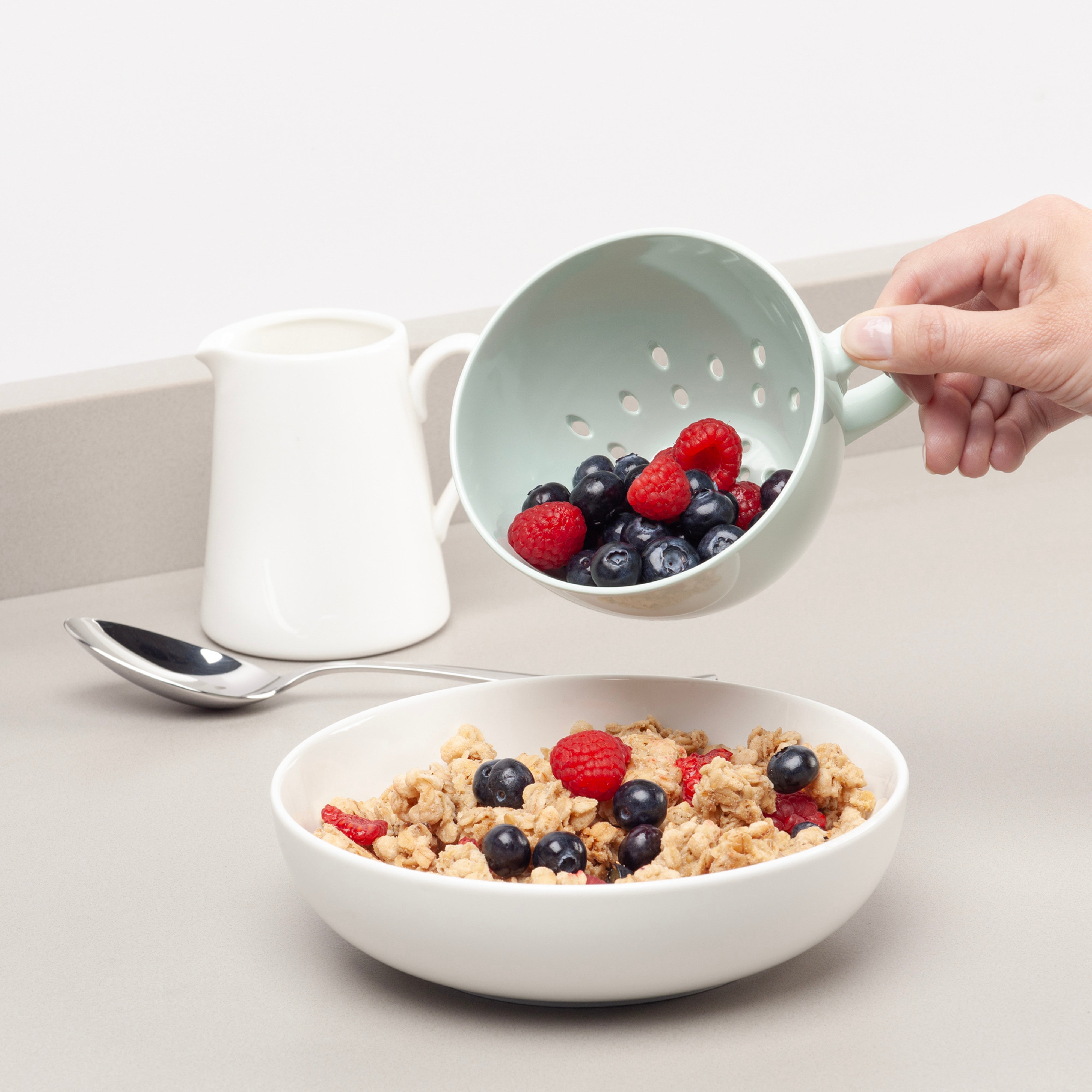 Zeal Keep It Handy Berry Colander Sage