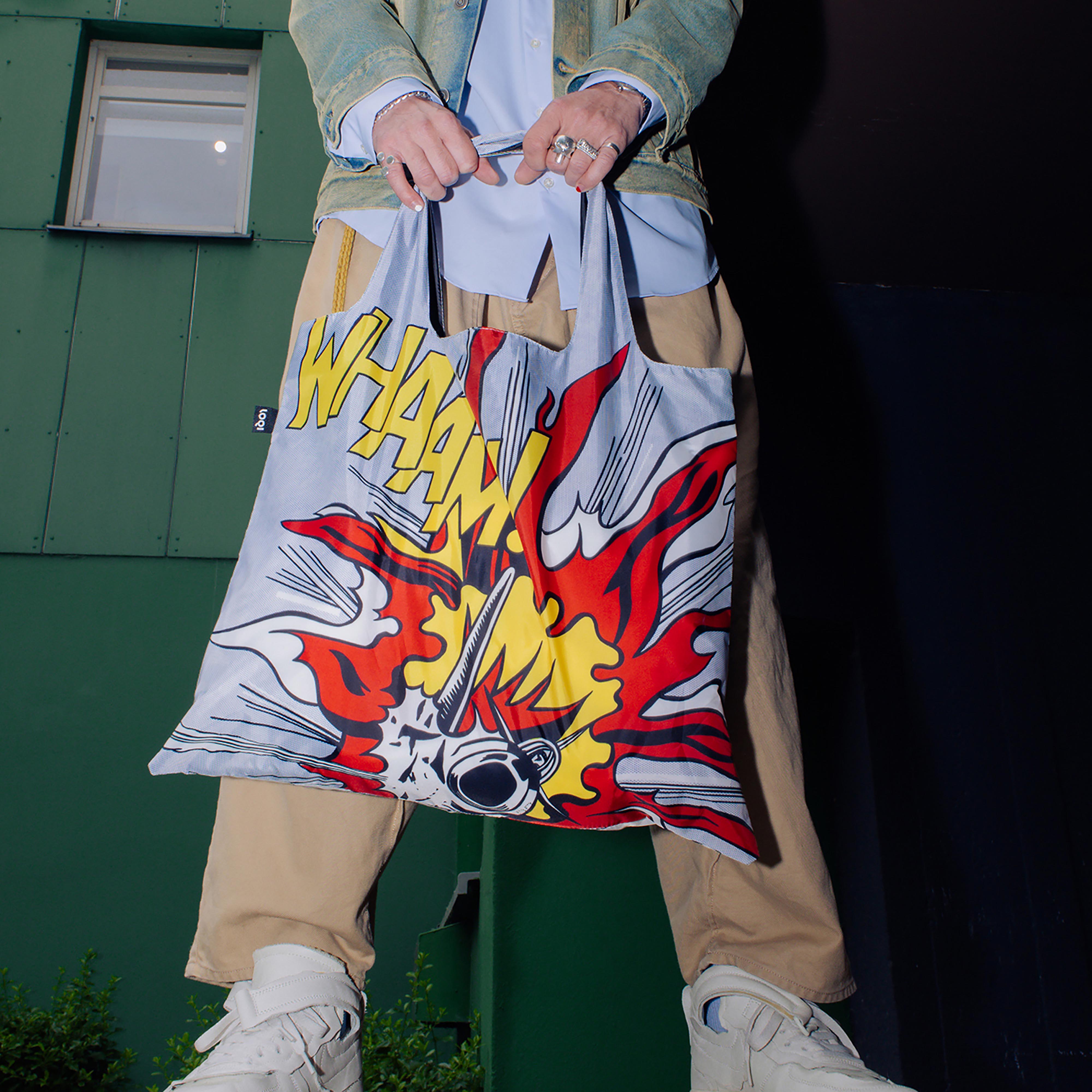 LOQI Roy Lichtenstein Whaam! Tote Bag