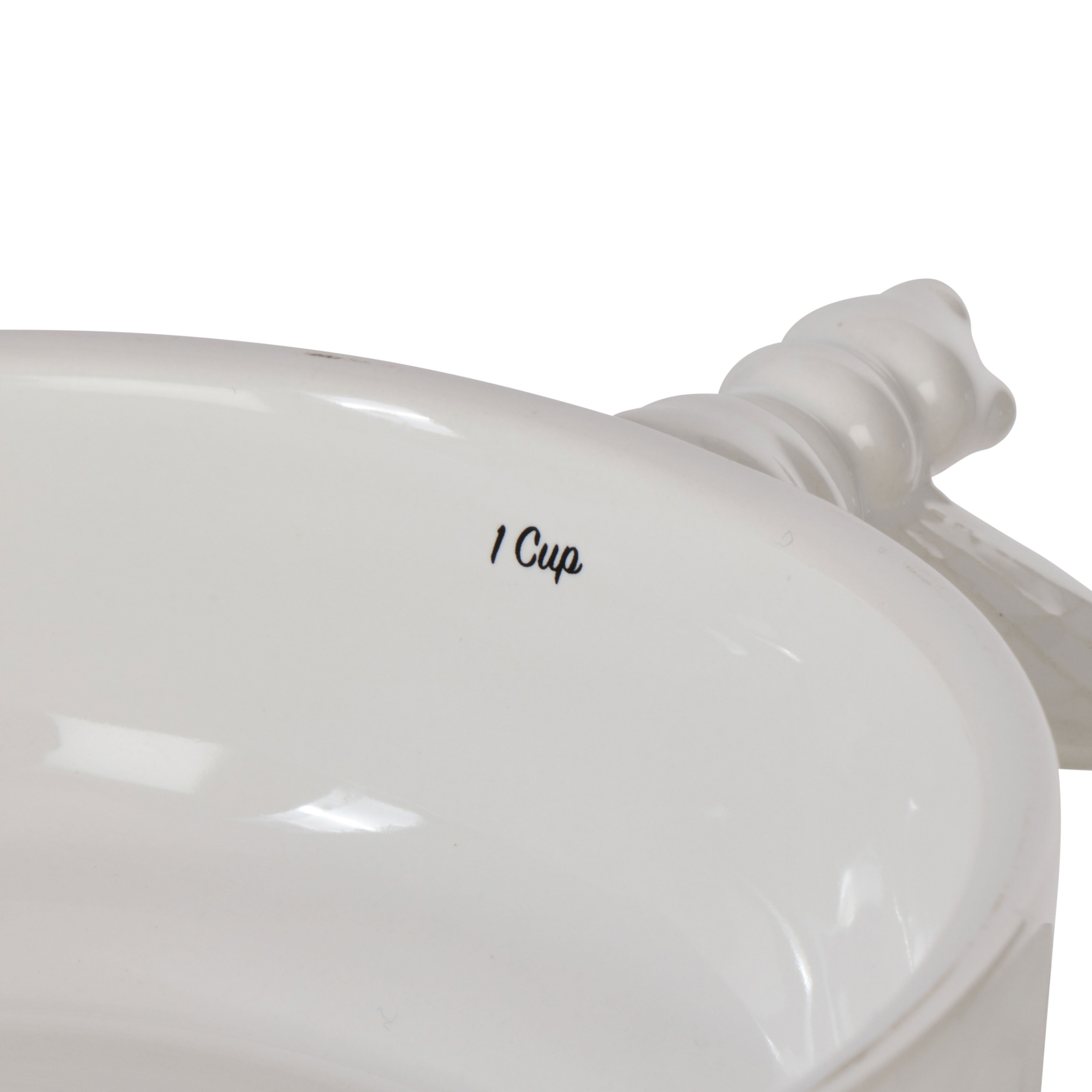 Davis & Waddell Wildflower & Hive Measuring Cups White