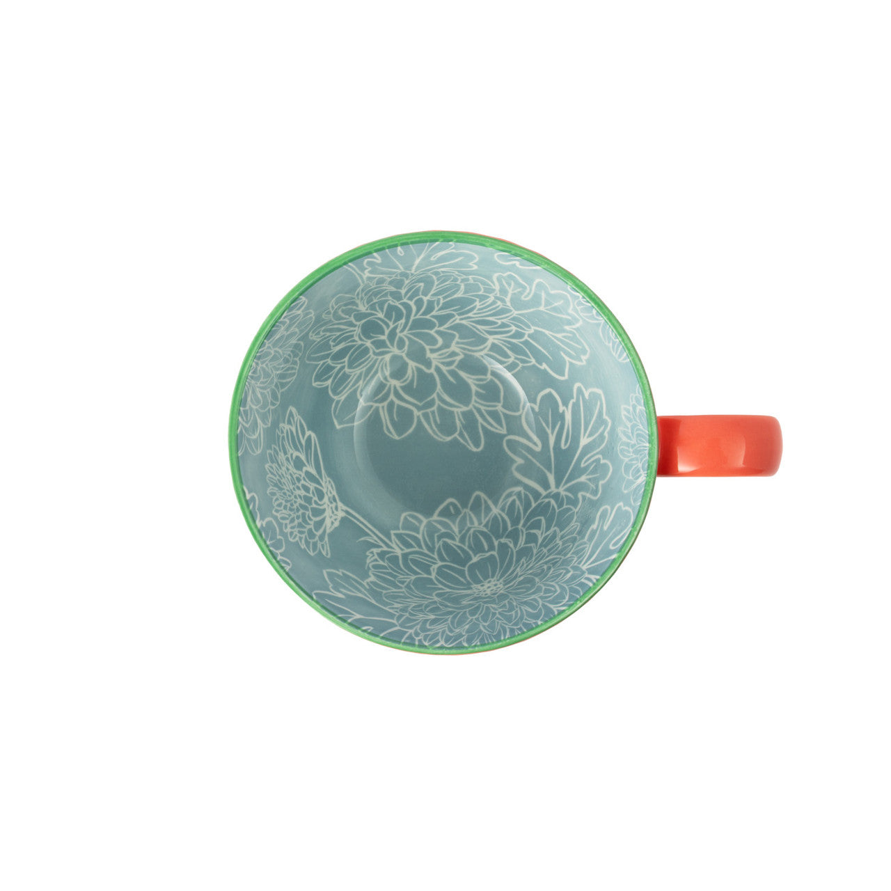 Mikasa Stoneware Mug 330ml (Grey Floral)
