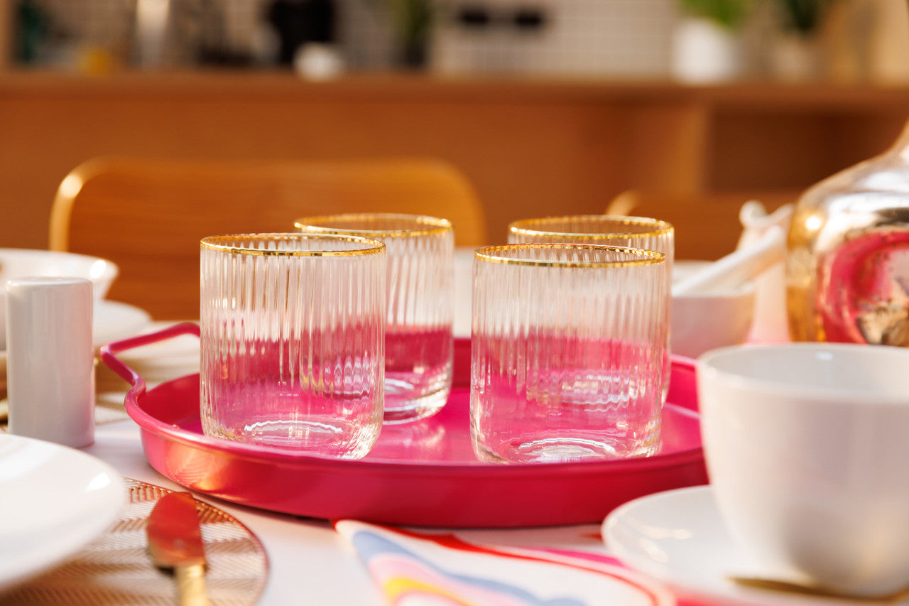 Mikasa Sorrento Stemless Glass Set 4 Piece 400ml