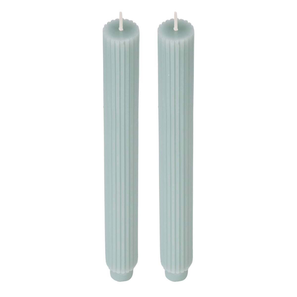 Amalfi Roma Dinner Candle 2 Piece Set Green-Grey