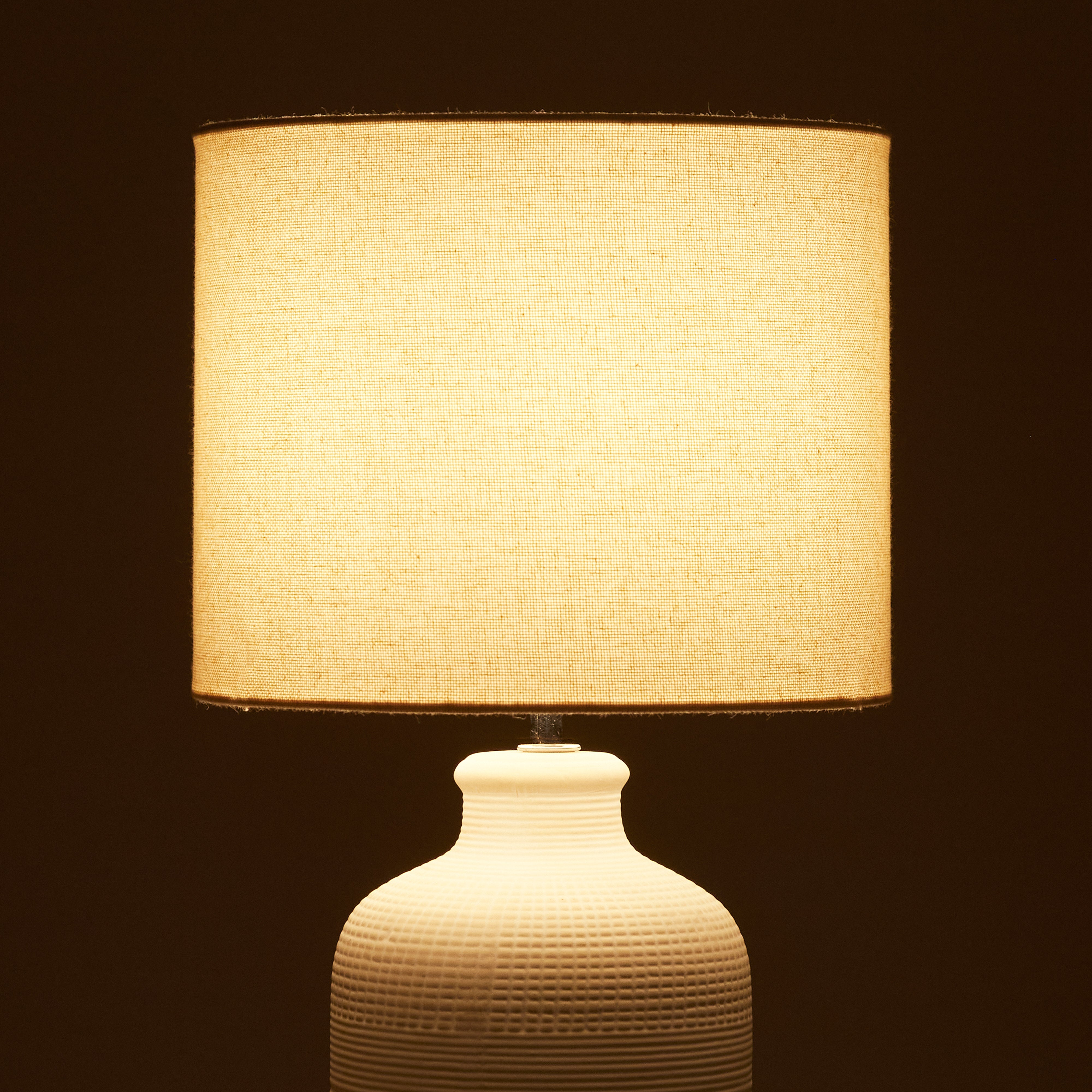 Amalfi Isla Table Lamp White Wash