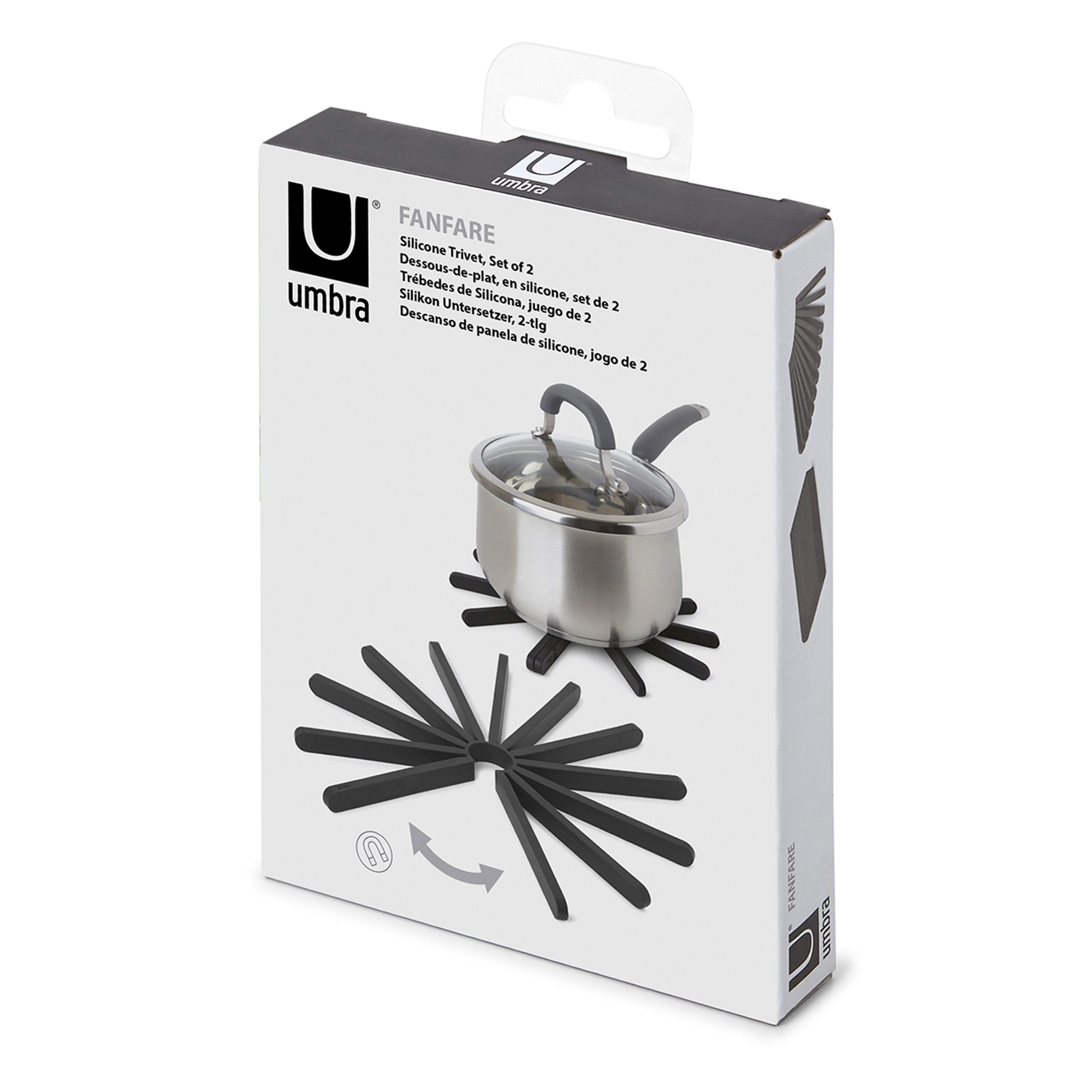 Umbra Fanfare Trivet Set of 2