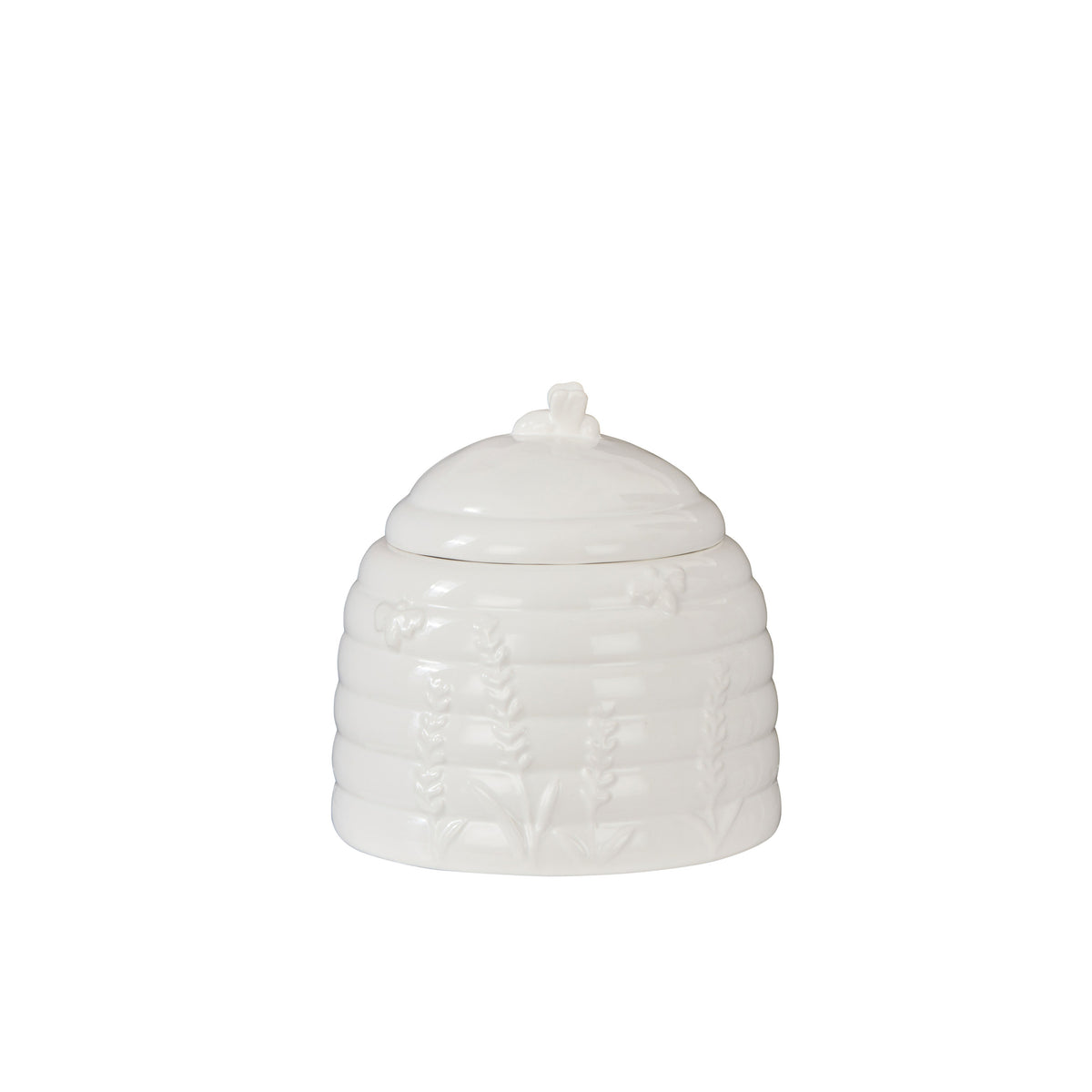 Davis & Waddell Wildflower & Hive Storage Jar White