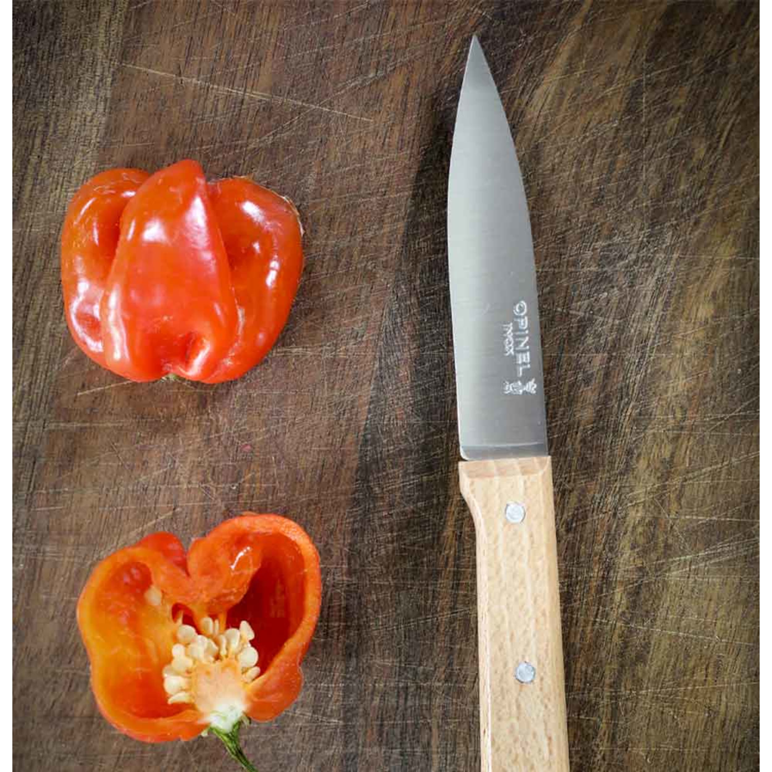 Opinel Parallèle No.126 Paring Knife Beech