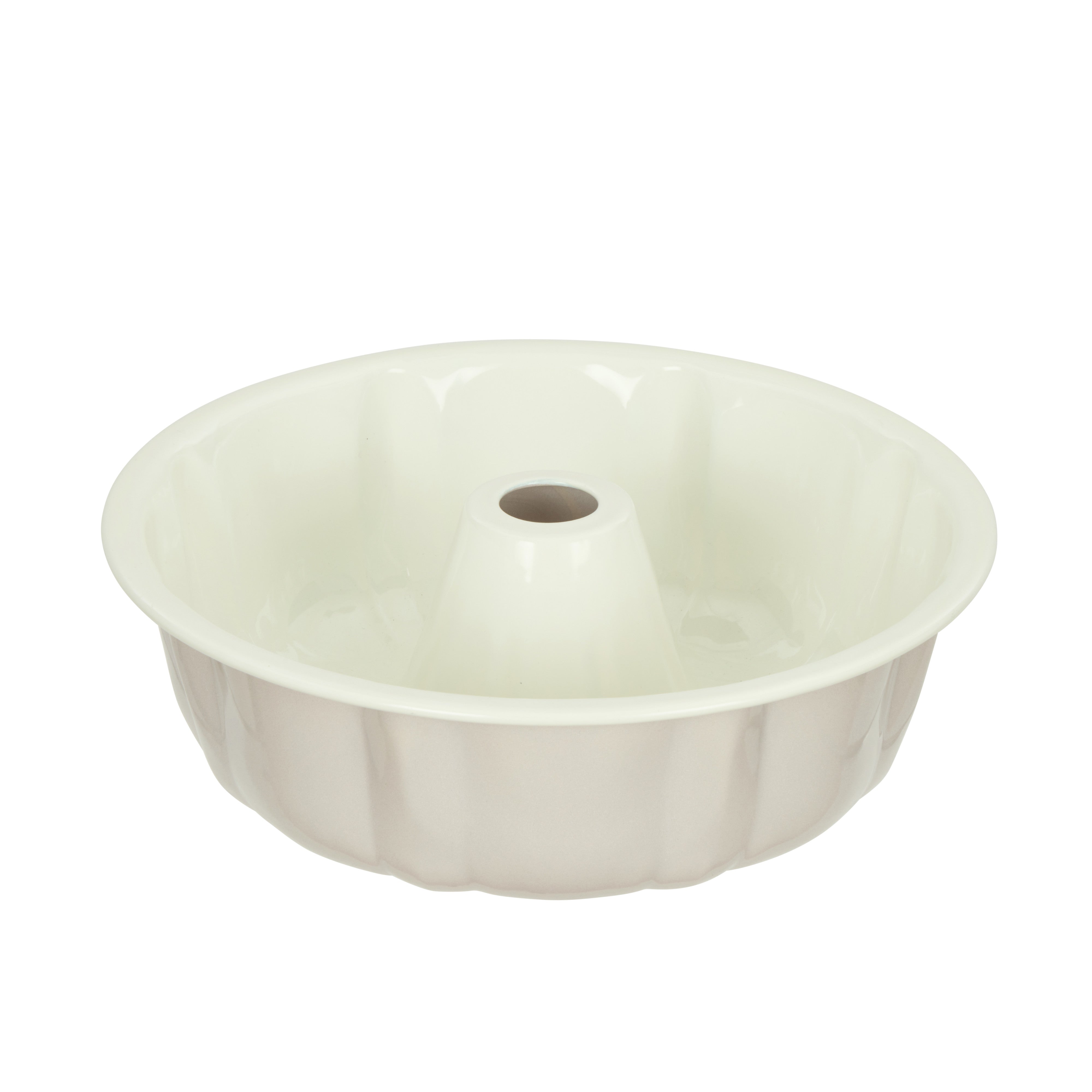 Davis & Waddell Daylesford Enamel Bundt Pan Cream