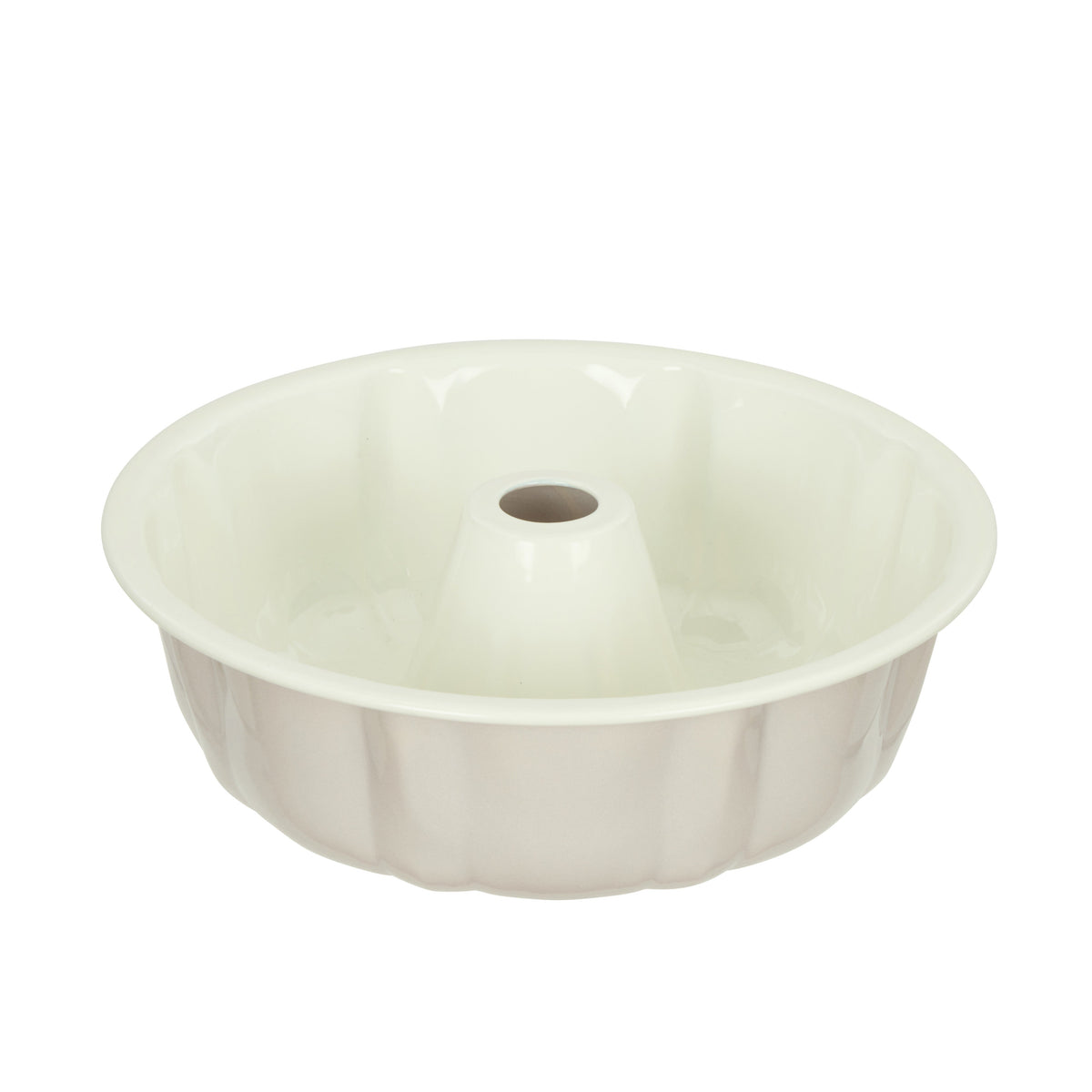 Davis & Waddell Daylesford Enamel Bundt Pan Cream