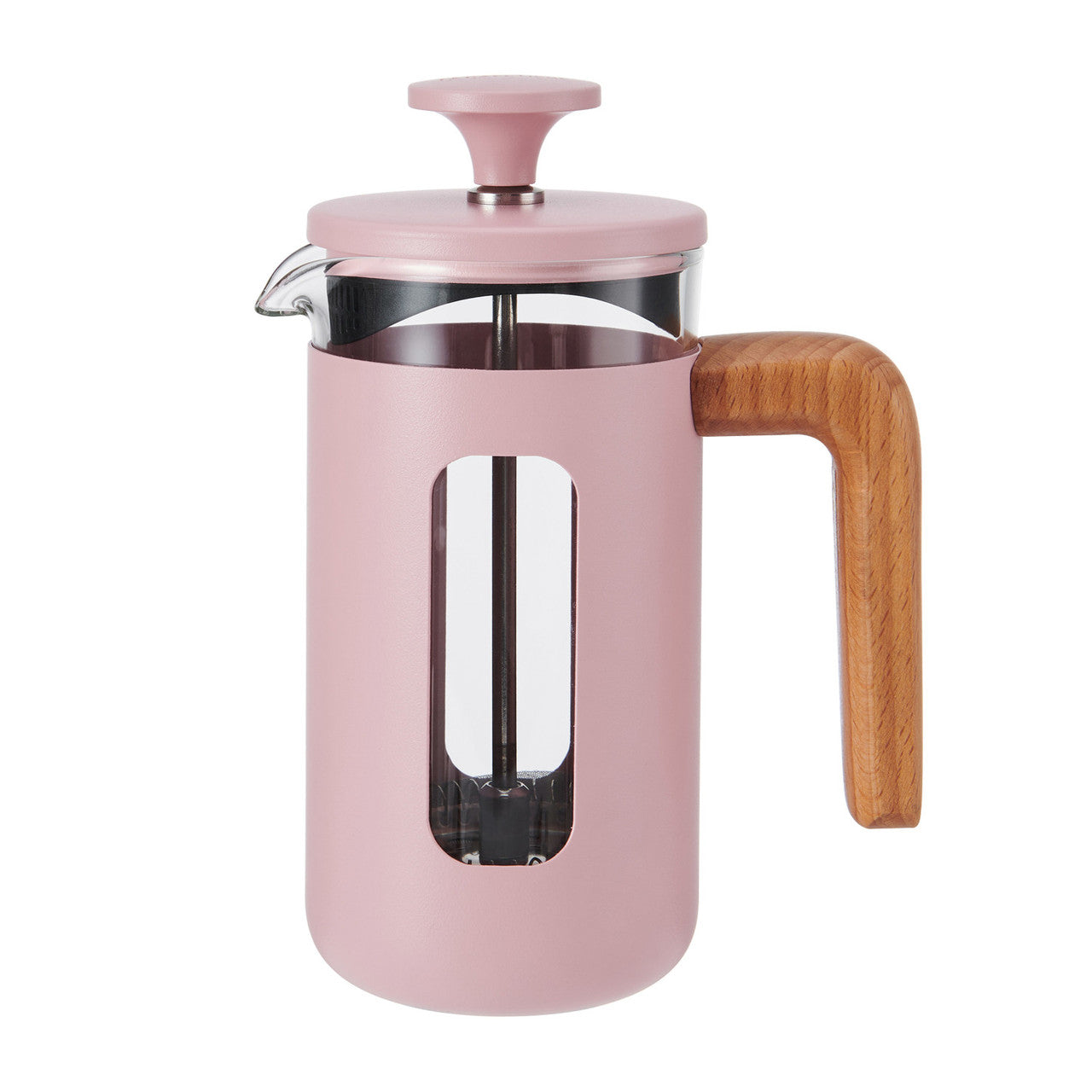 La Cafetière Pisa Stainless Steel Cafetière 3 Cup / 350ml (Pink)