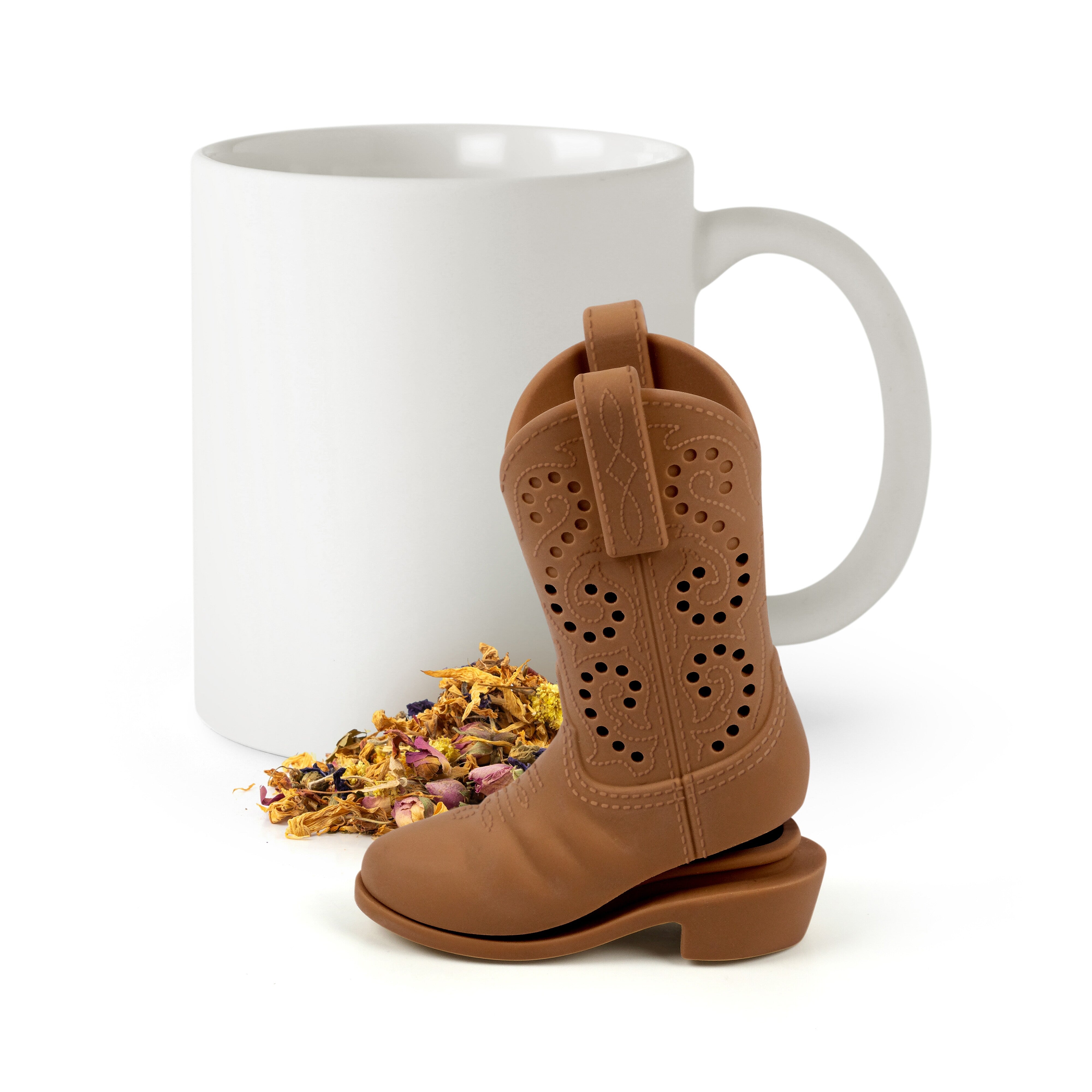 Fred Tea-Haw Boot Tea Infuser Brown